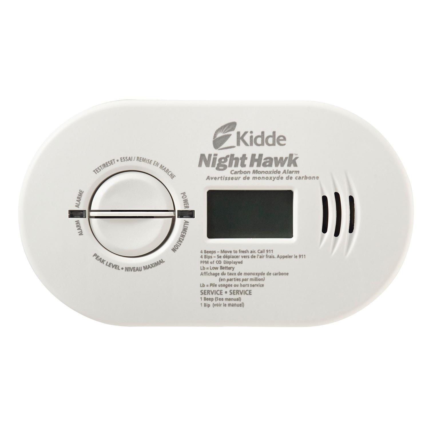 CO Alarm with Digital Display-Battery Operated