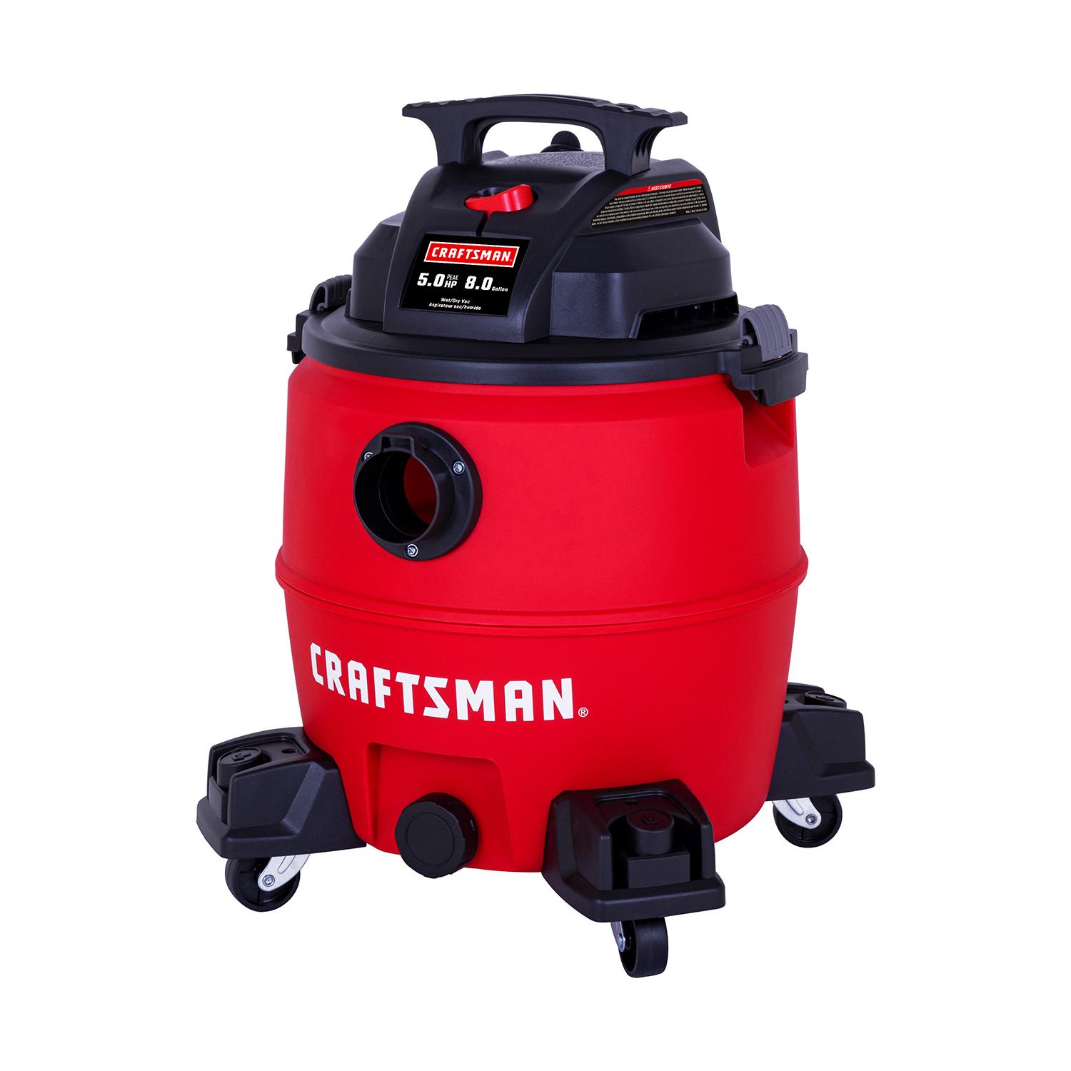 8 Gallon Poly Wet Dry Vacuum