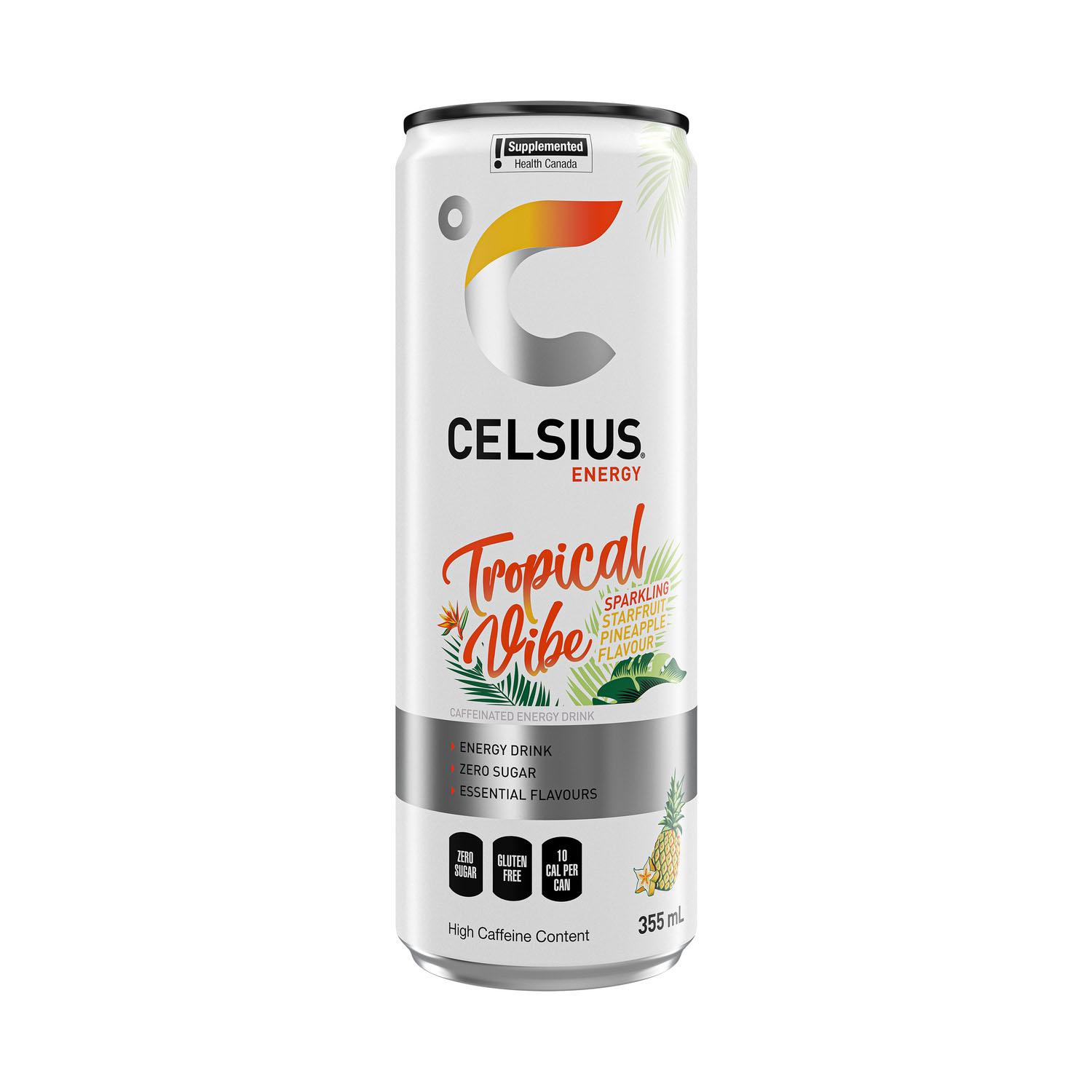 Celsius Tropical Vibe 355ML

