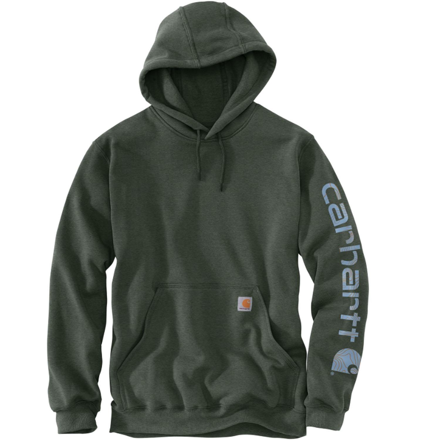 Loose Fit Midweight Graphic Sleeve Sweatshirt