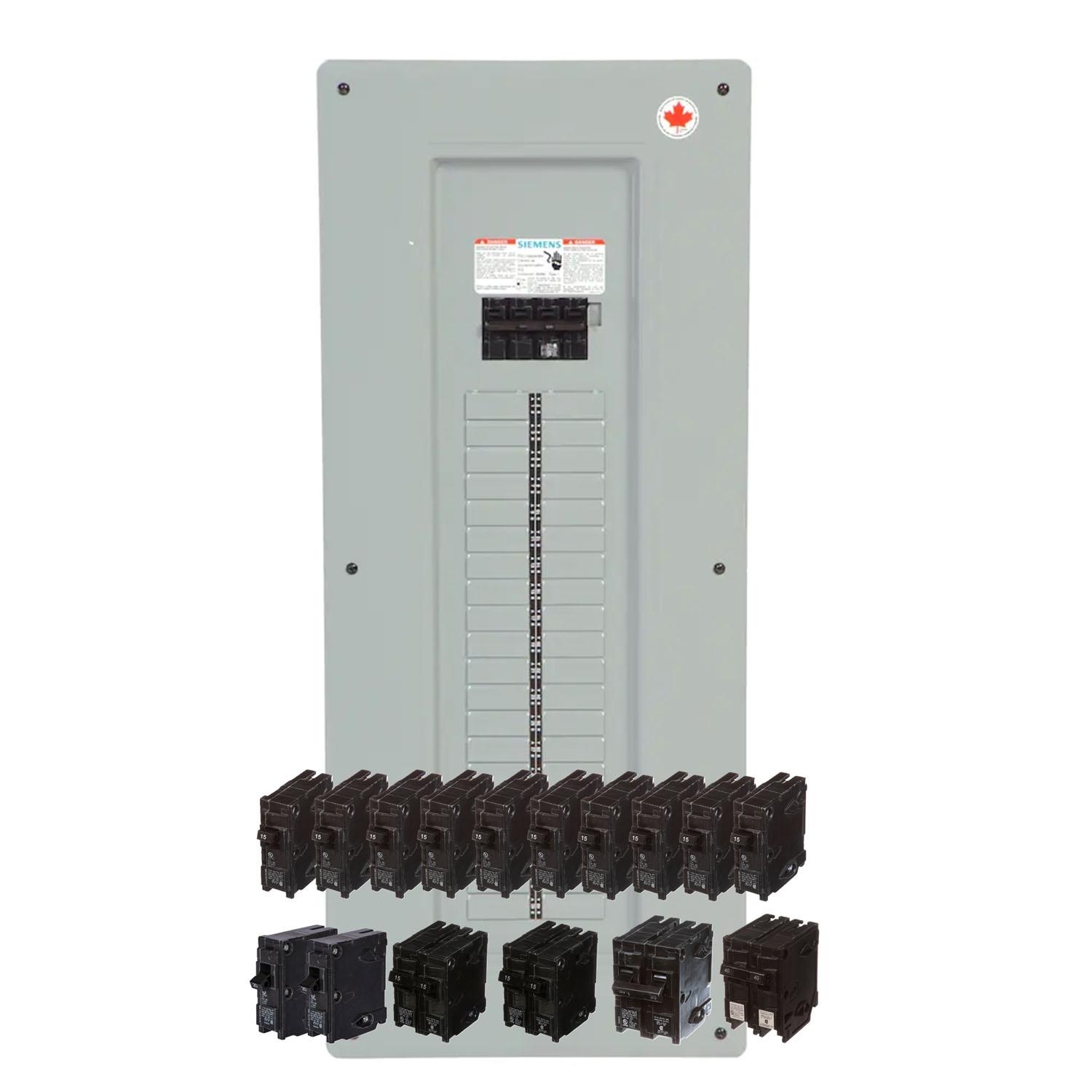 Electric Panel w/Breaker 200A 40/80 Circuit 120/240V
