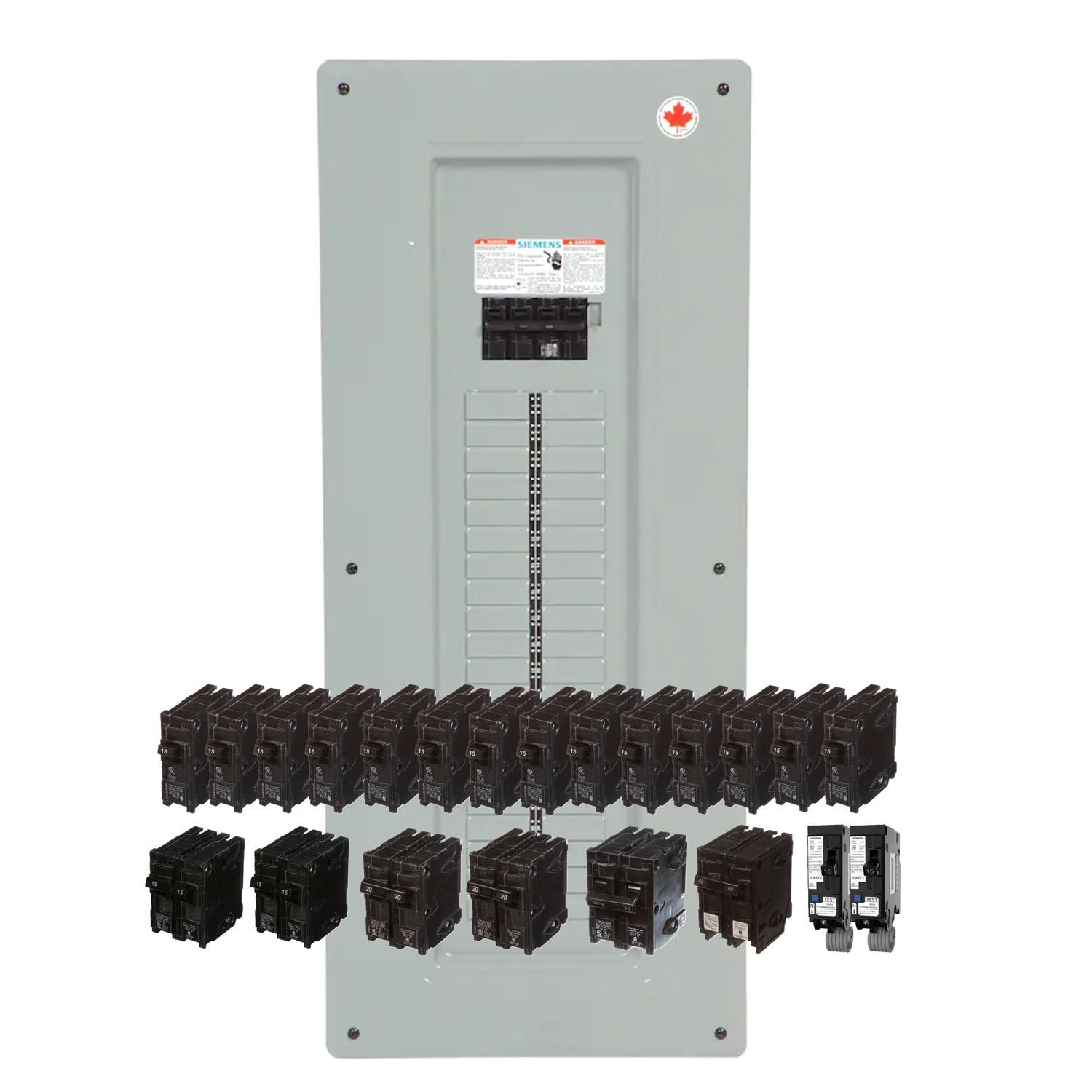 Electric Panel w/Breaker 200A 40/80 Circuit 120/240V
