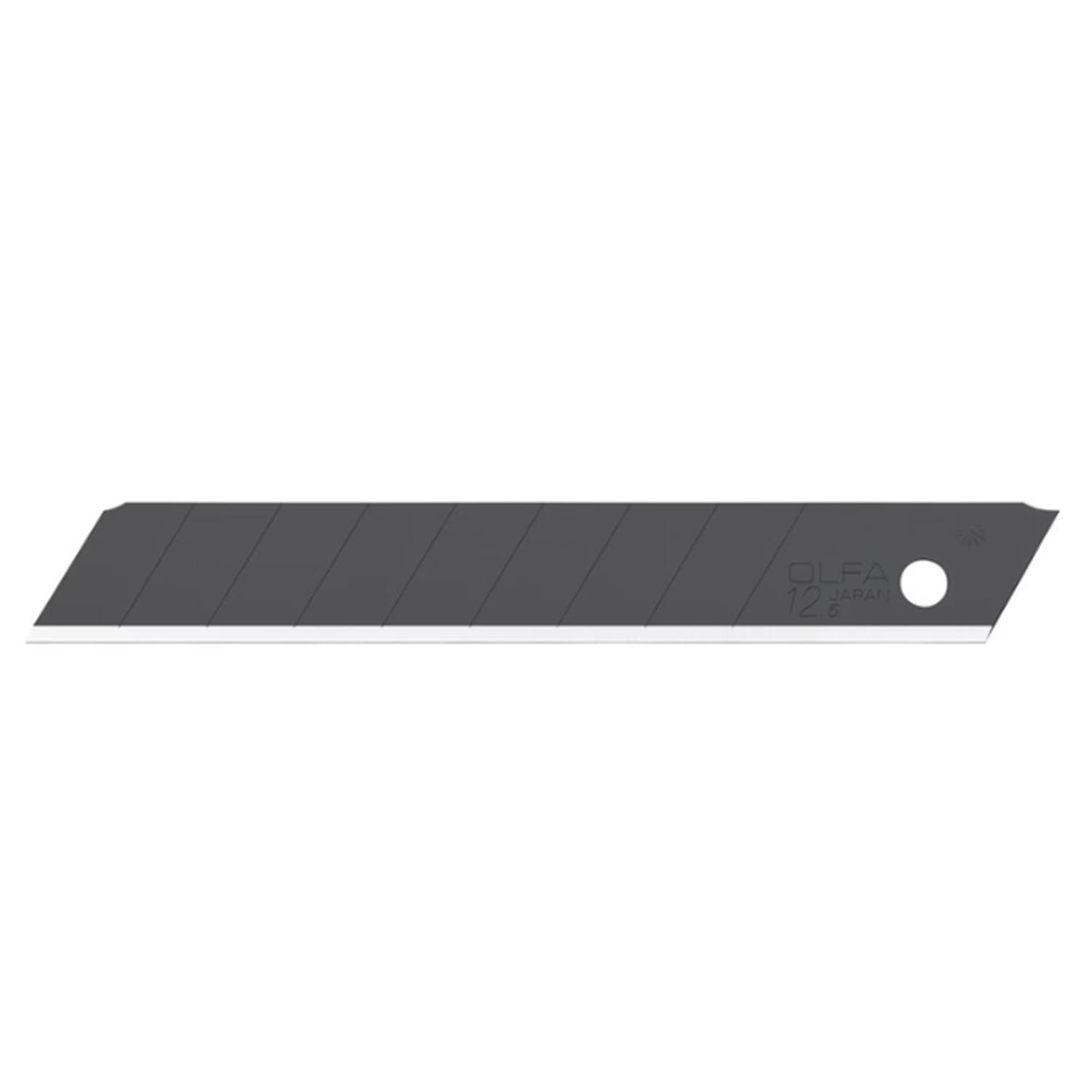 12.5mm Medium Duty Black Snap Blades-10/Pack