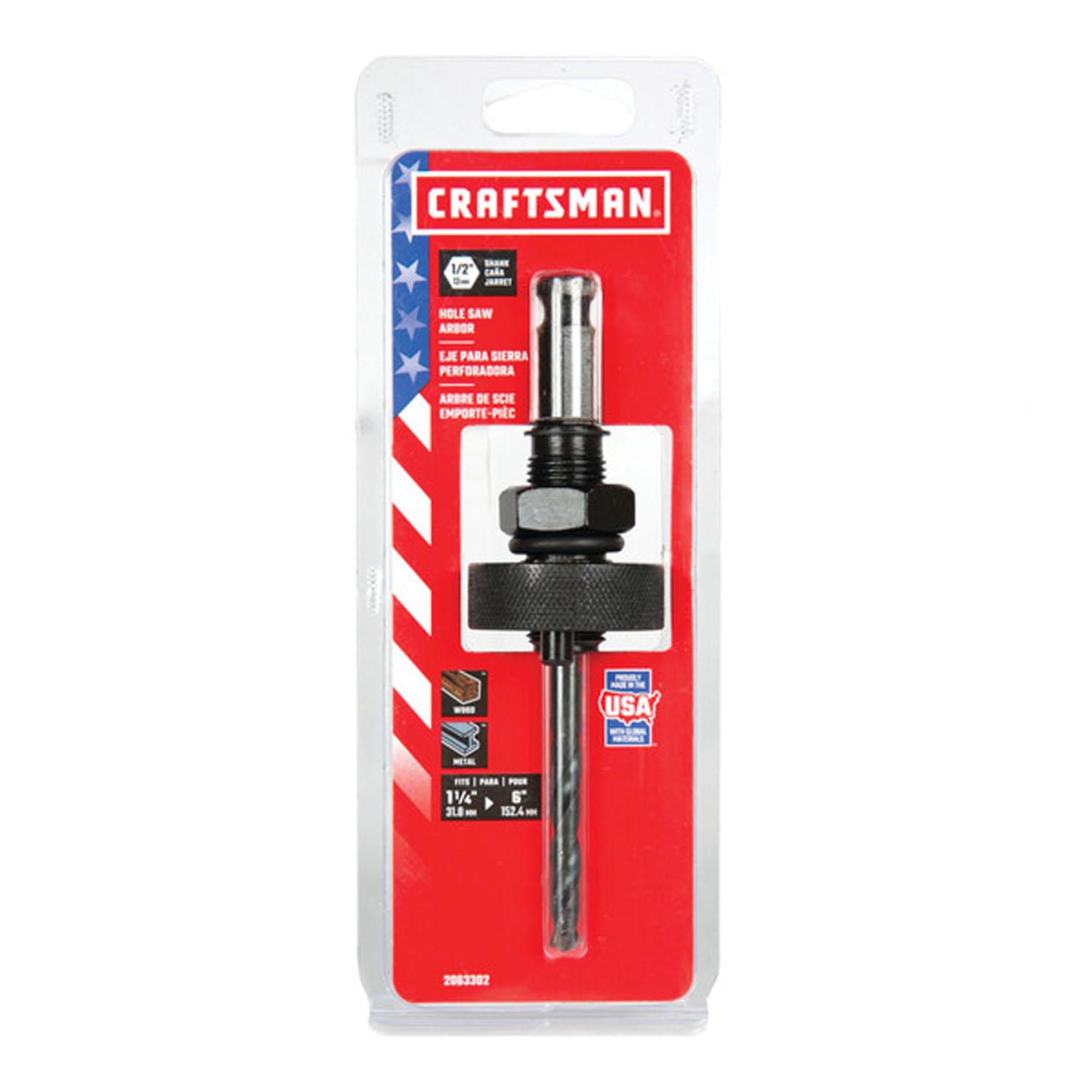 1/2" Shank Hole Saw Arbor