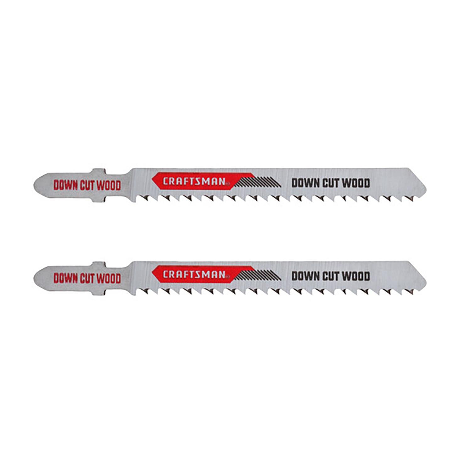3 5/8" T-Shank Wood Cutting Jig Saw Blades-2/Pack