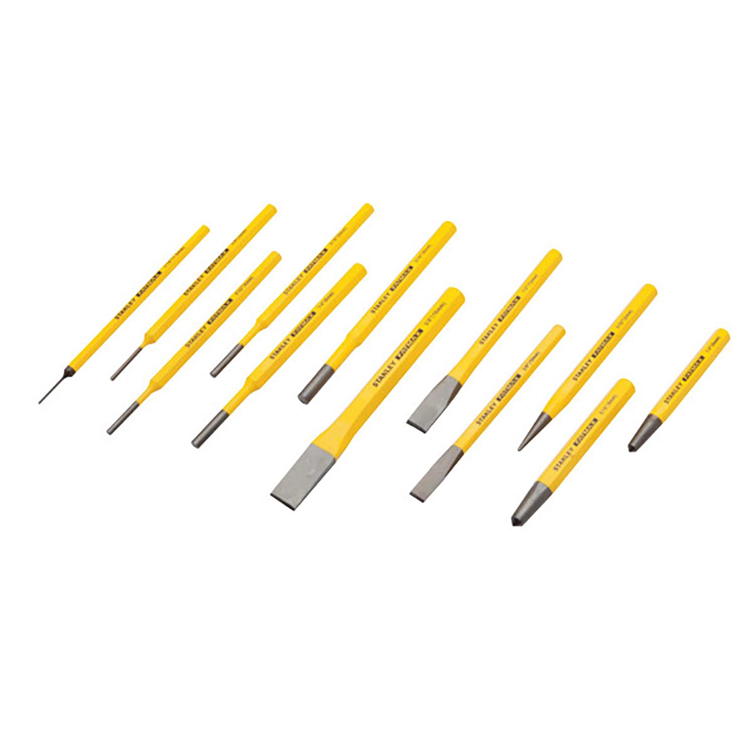 Ensemble de burins et poinçons Fatmax – 12 pièces