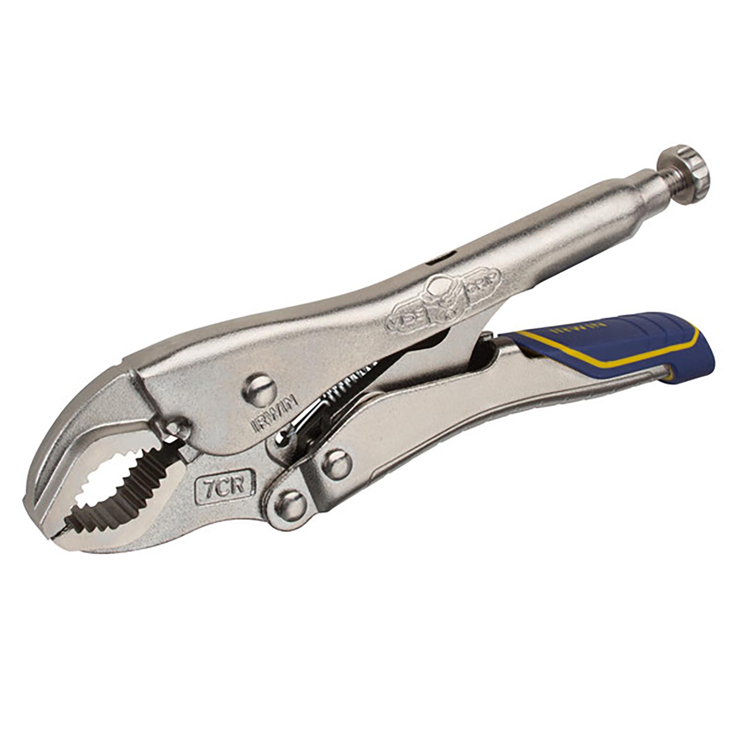 Pince étau Irwin 7" mâchoires courbes