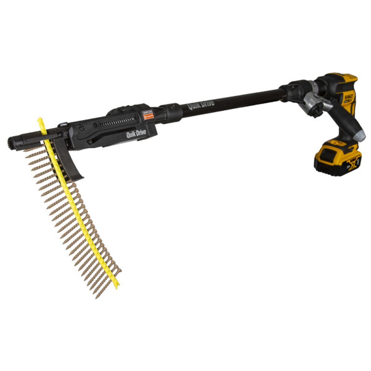 Quik Drive Auto Feed Combo System with DeWalt Screwdriver