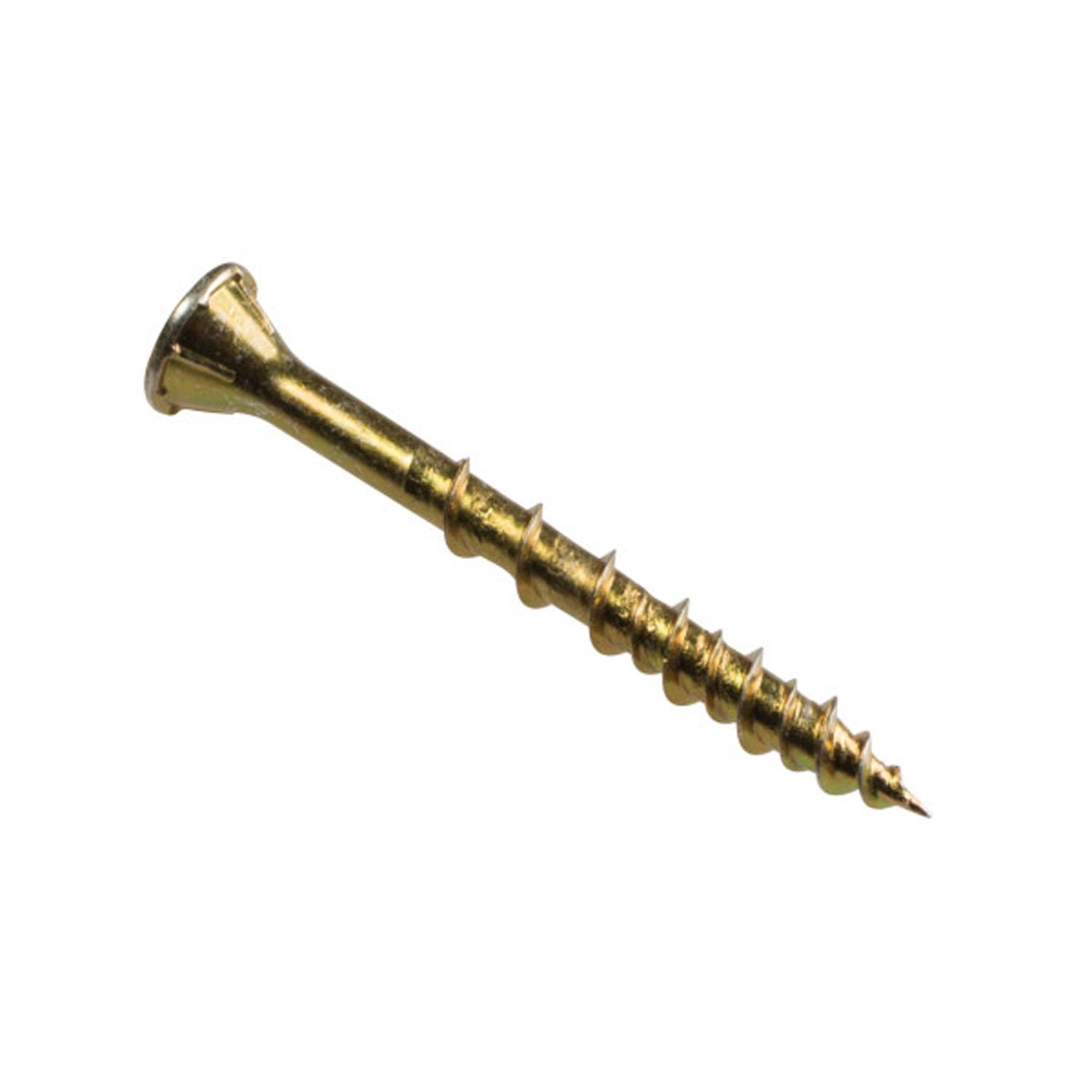 Quik Drive #9 1-3/4" Yellow Subfloor Screws-1000/Pack