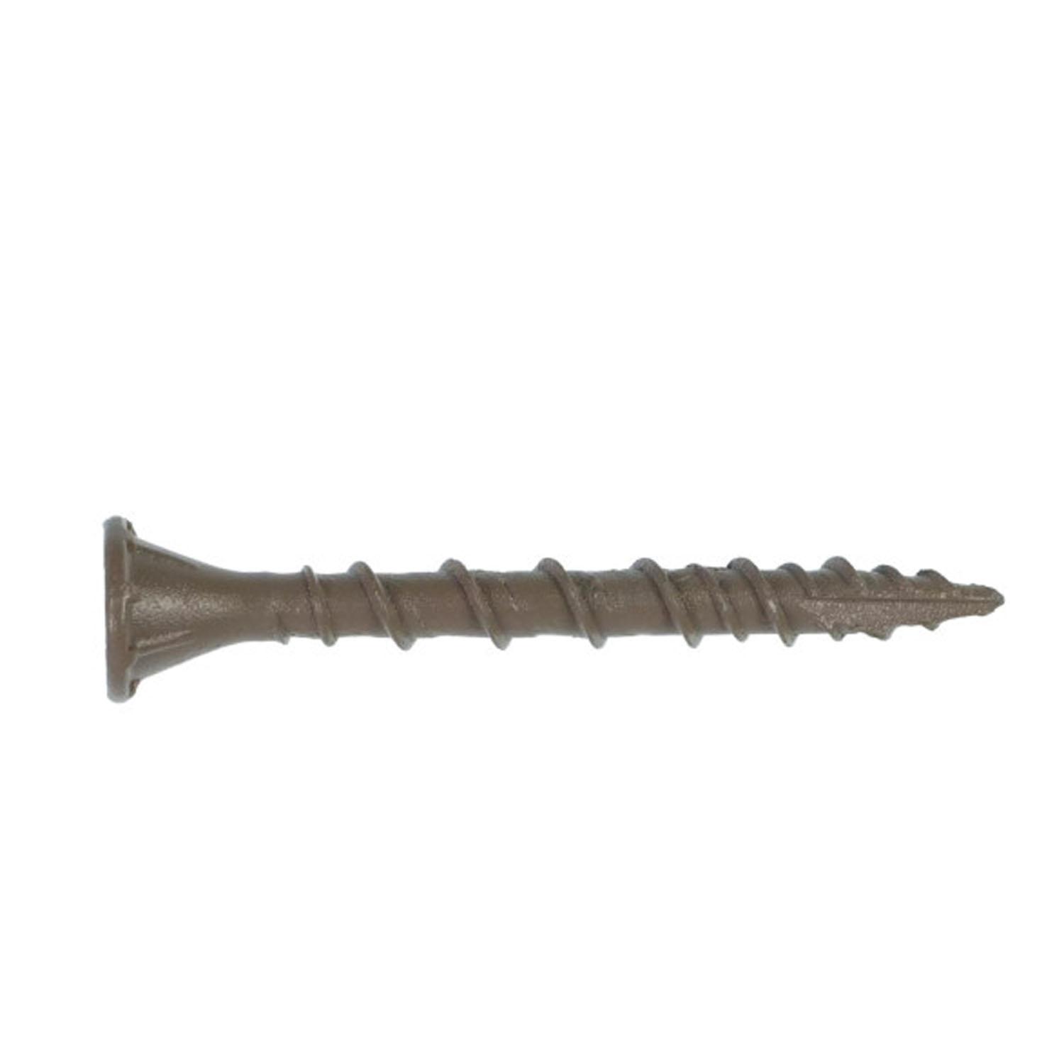 Quik Drive #10 2" Deck-Drive Wood Screw Tan-750/Pack
