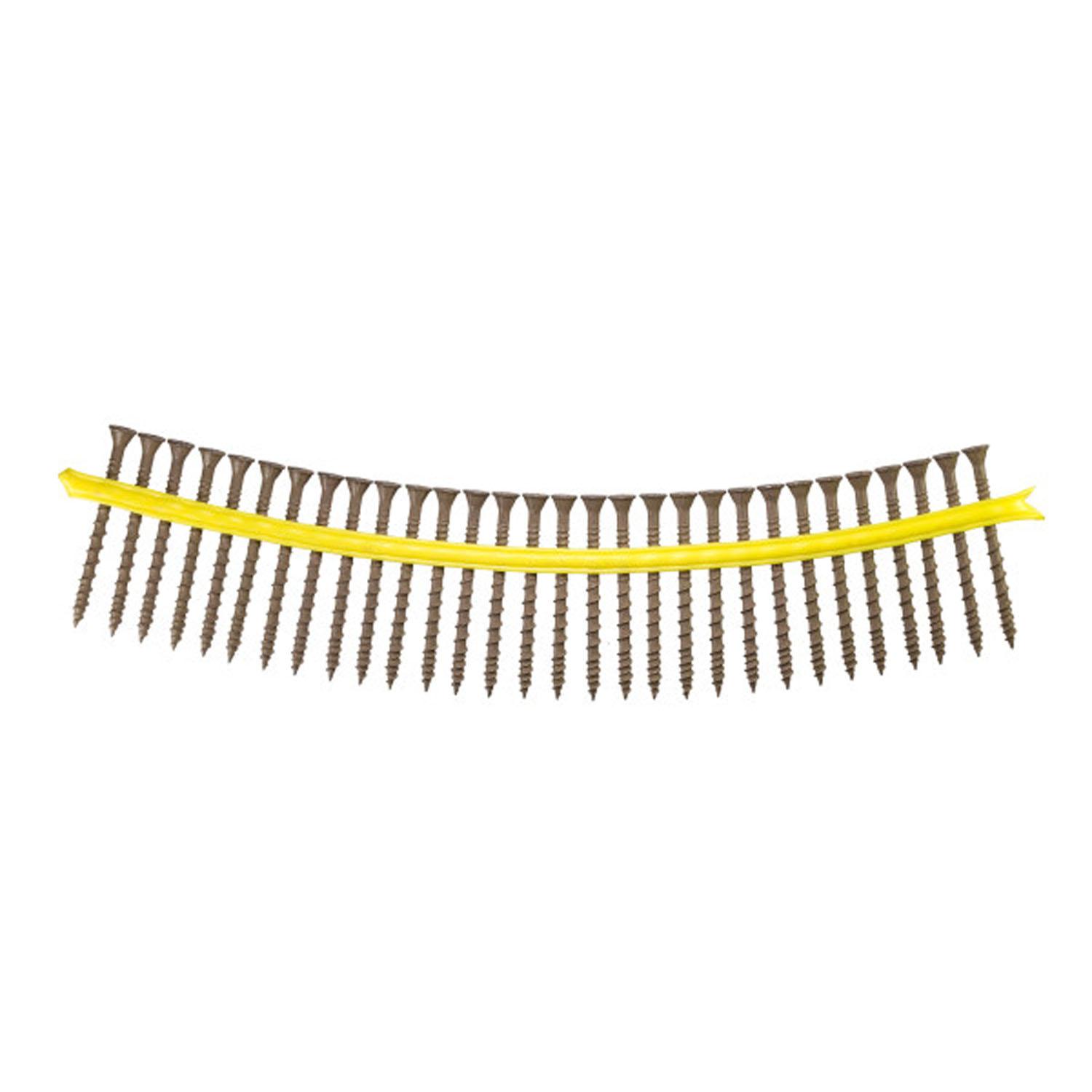 Quik Drive #10 2 -1/2" Deck-Drive Wood Screw Tan-500/Pack