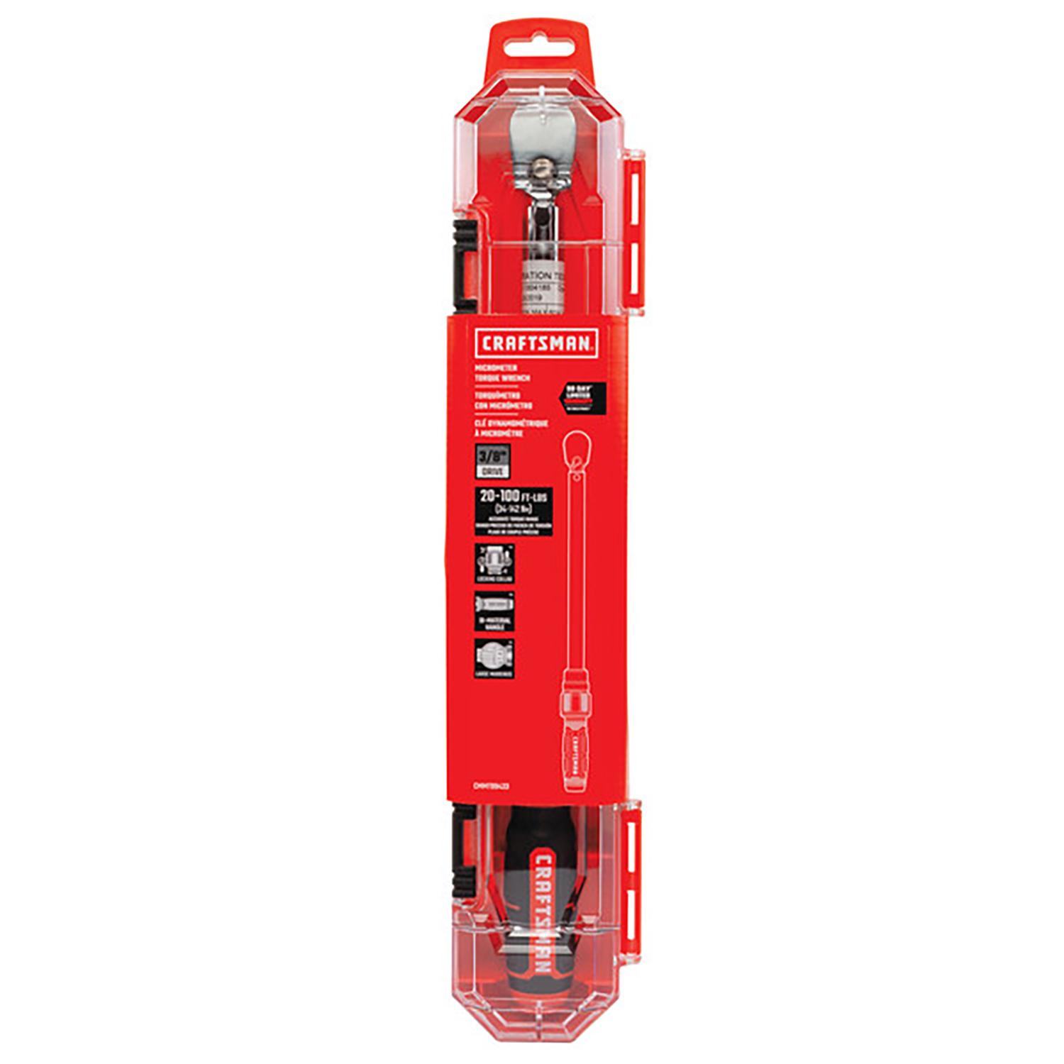 3/8" Drive Click Torque Wrench