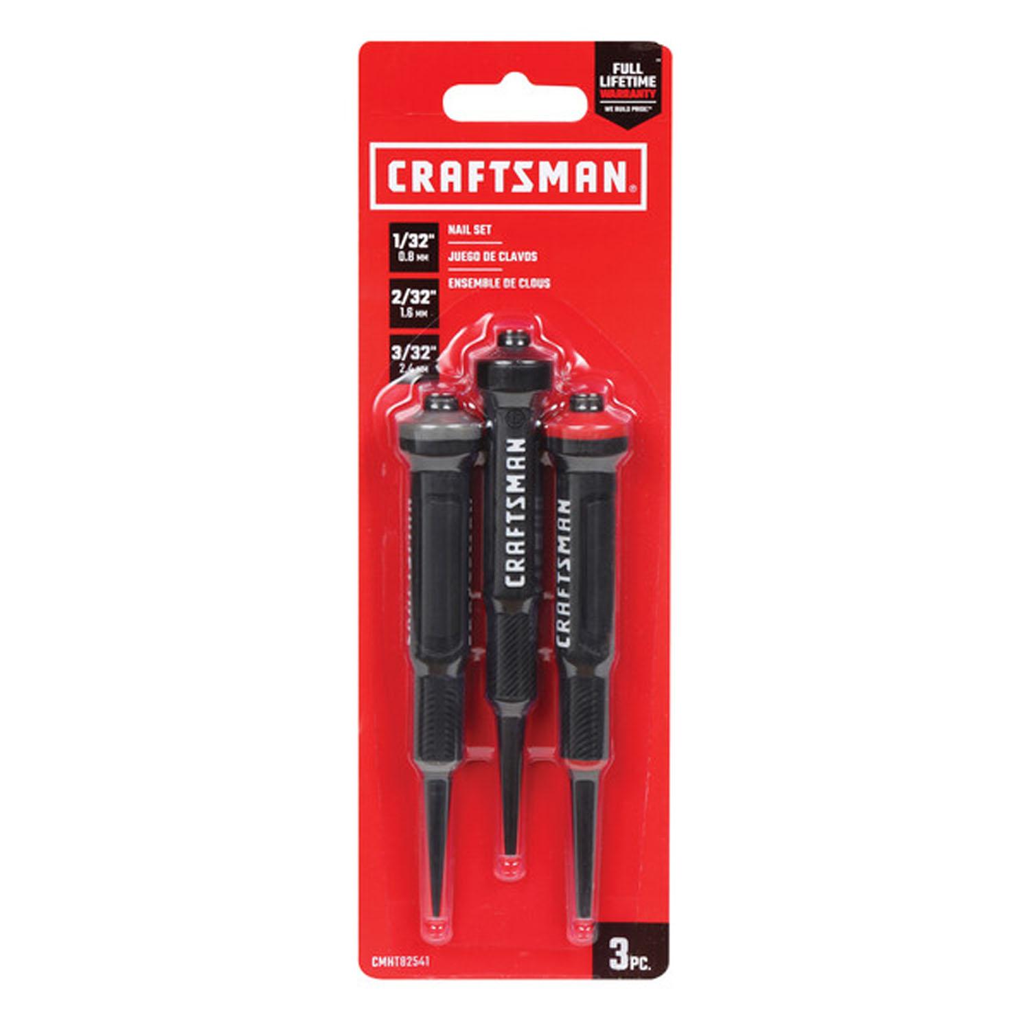 3 Piece Nail Set with Grip