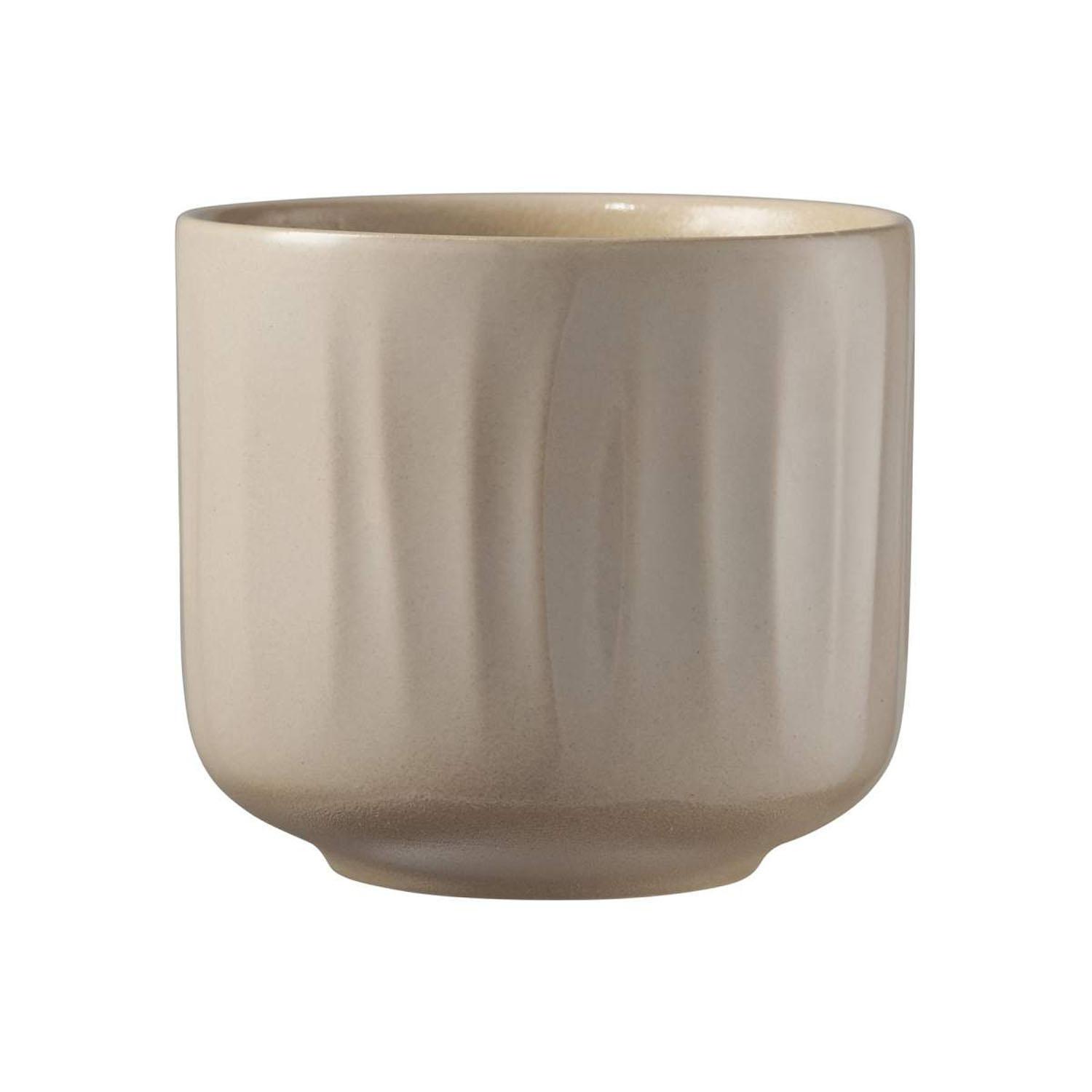 Bagua Pot Light Glaze 5"