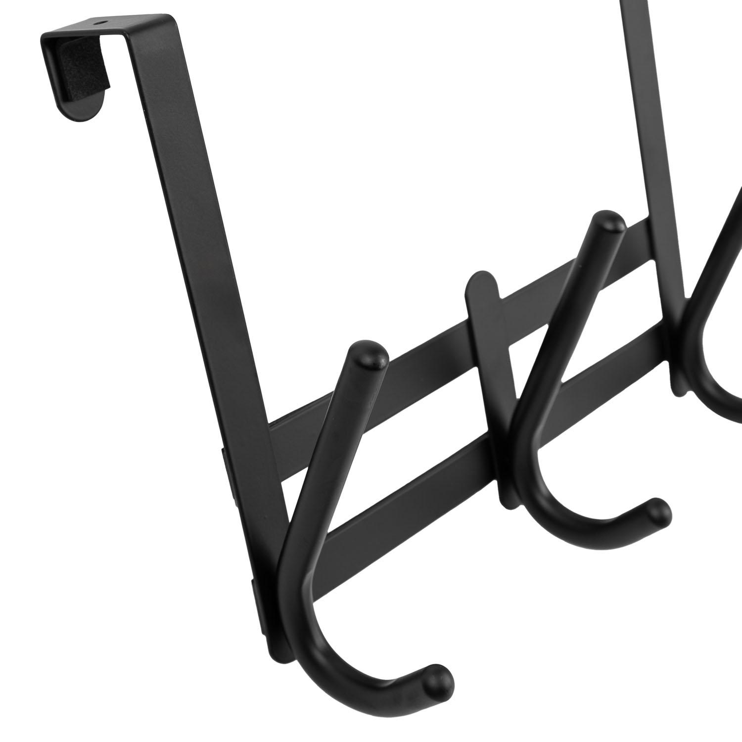 Zeus Over the Door 3 Hook-Black
