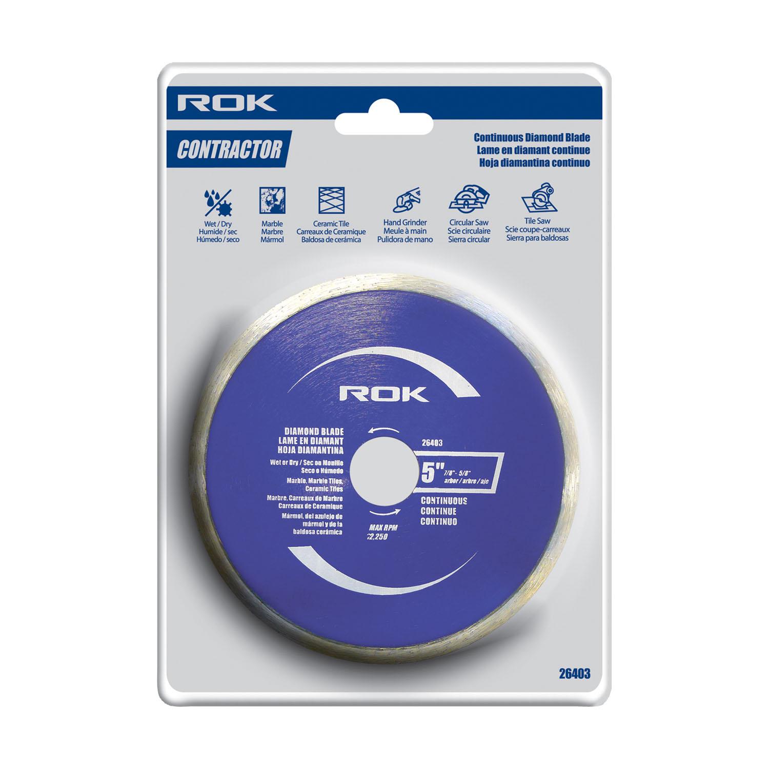 5" Continuous Diamond Blade