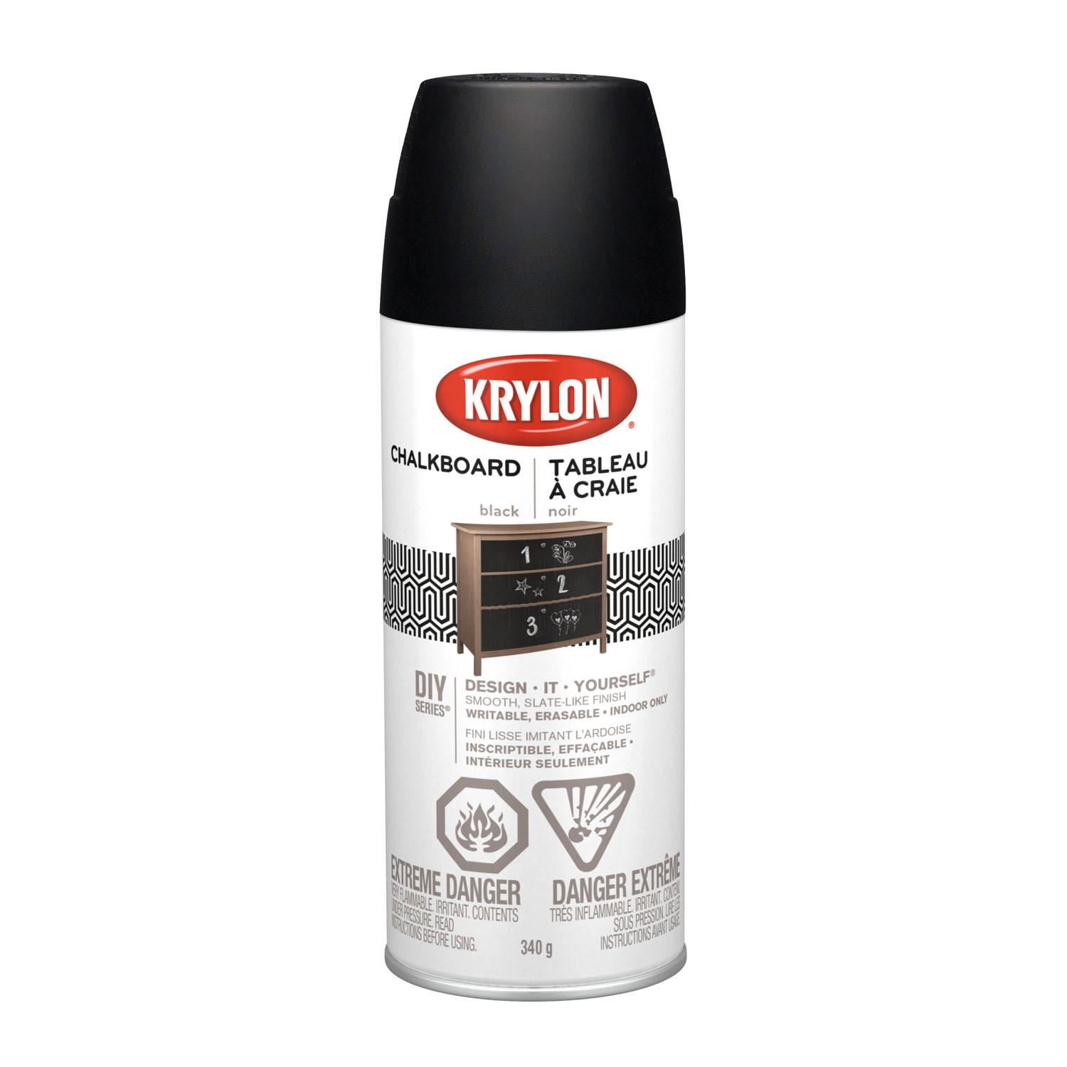 Chalkboard Spray Paint Black 340g