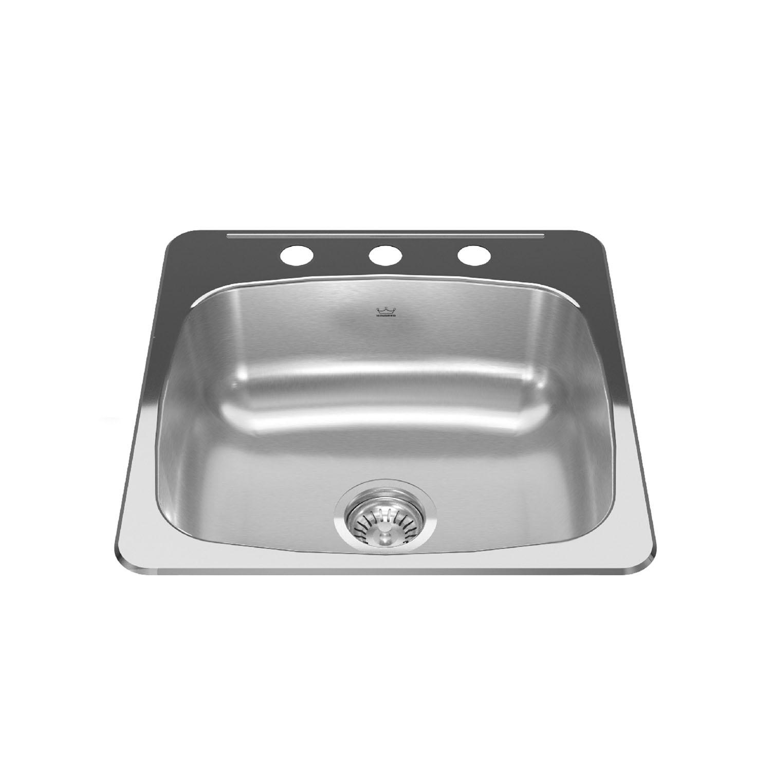 Nested Single Bowl Kitchen Sink with EZ Torque