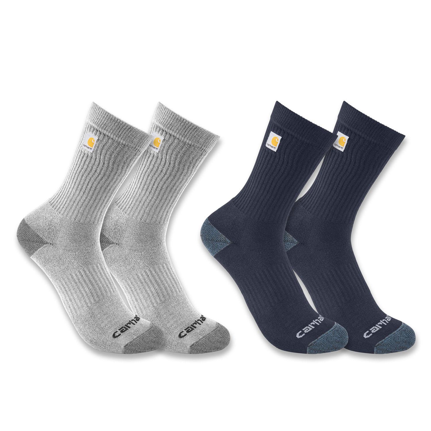 Midweight Logo Crew Sock 2/Pack