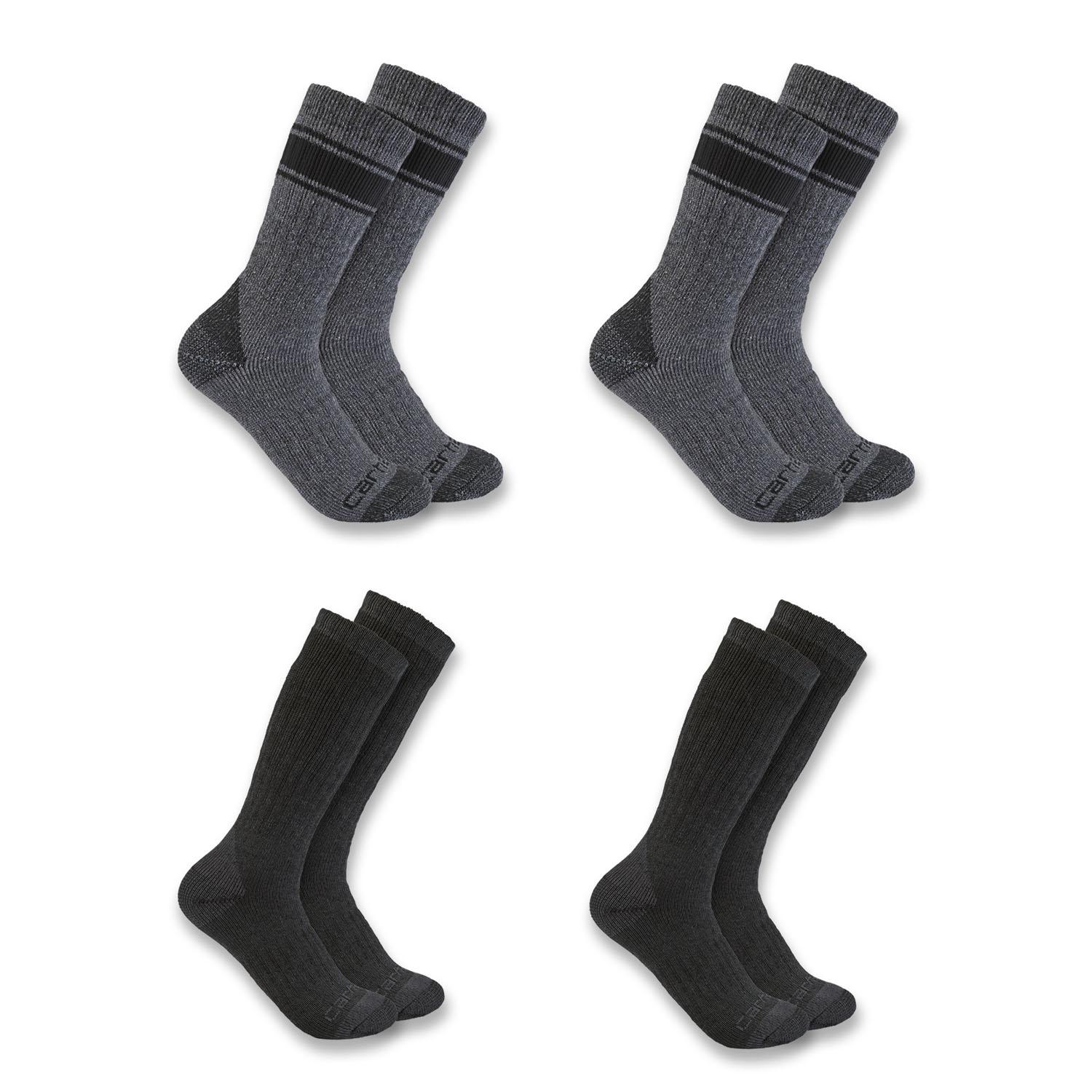 Heavyweight Crew Sock 4/Pack
