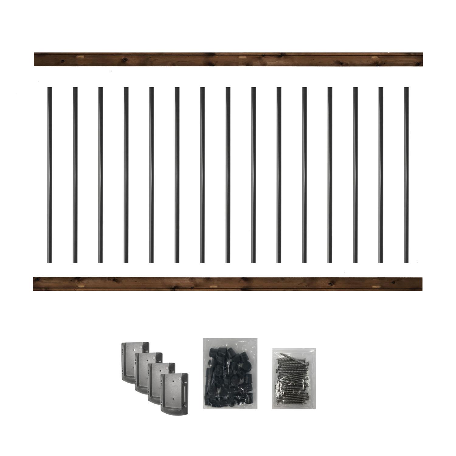 6' Kit for 36" High Finished Railing