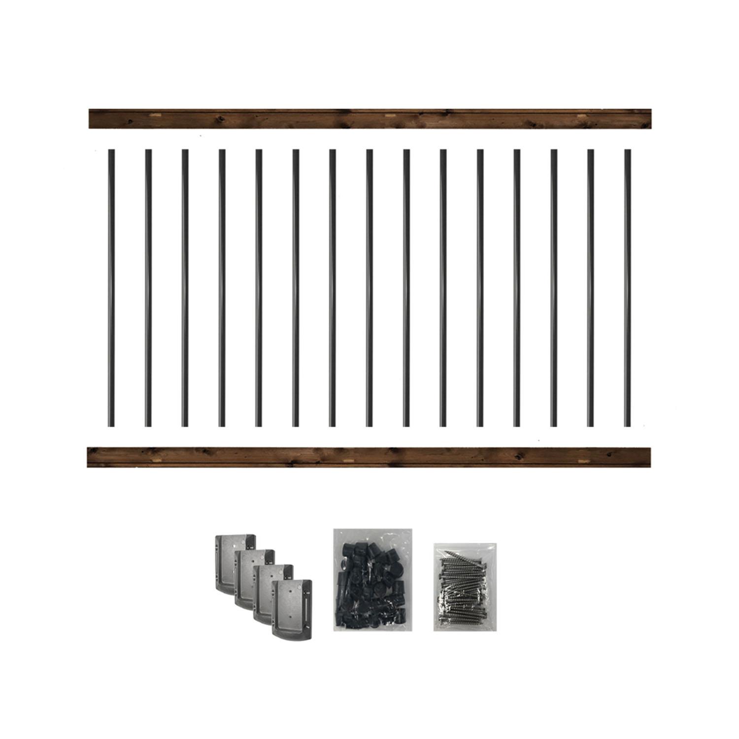 6' Kit for 42" High Finished Railing