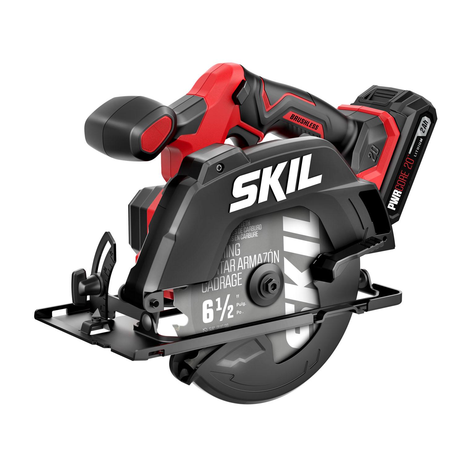 20V Brushless 6 1/2" Circular Saw (Kit)