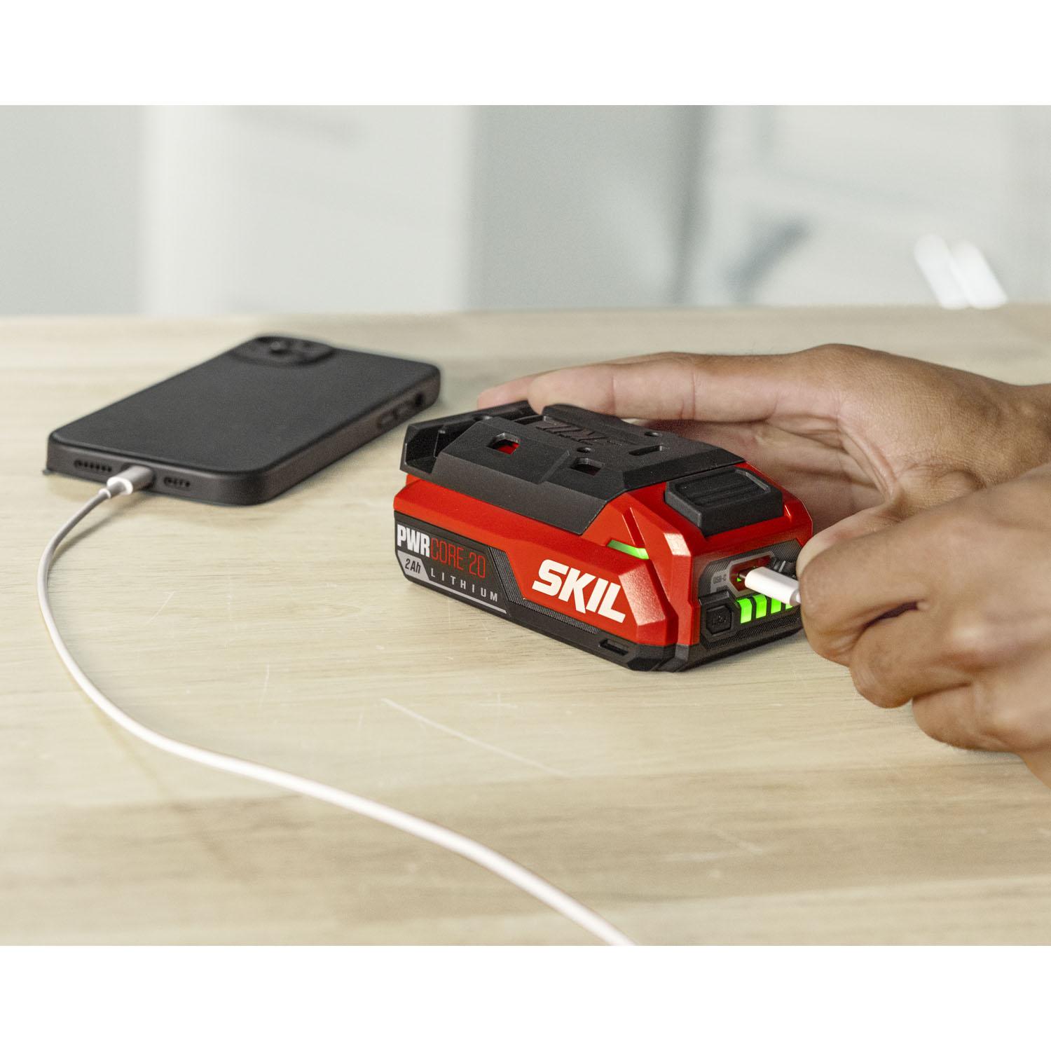 20V 2.0Ah Lithium Battery with USB-C
