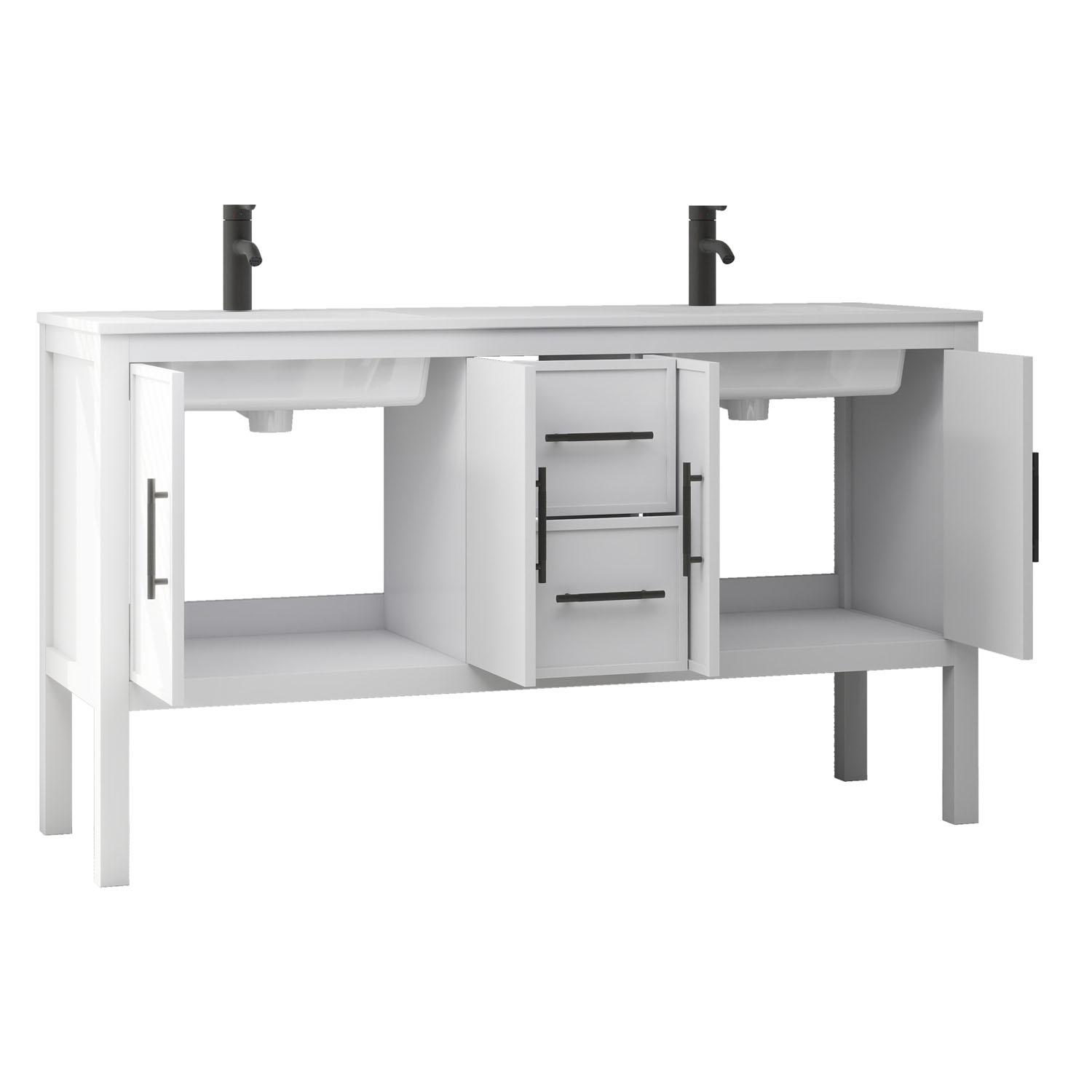 Vanité Barcelona 60" - Blanc