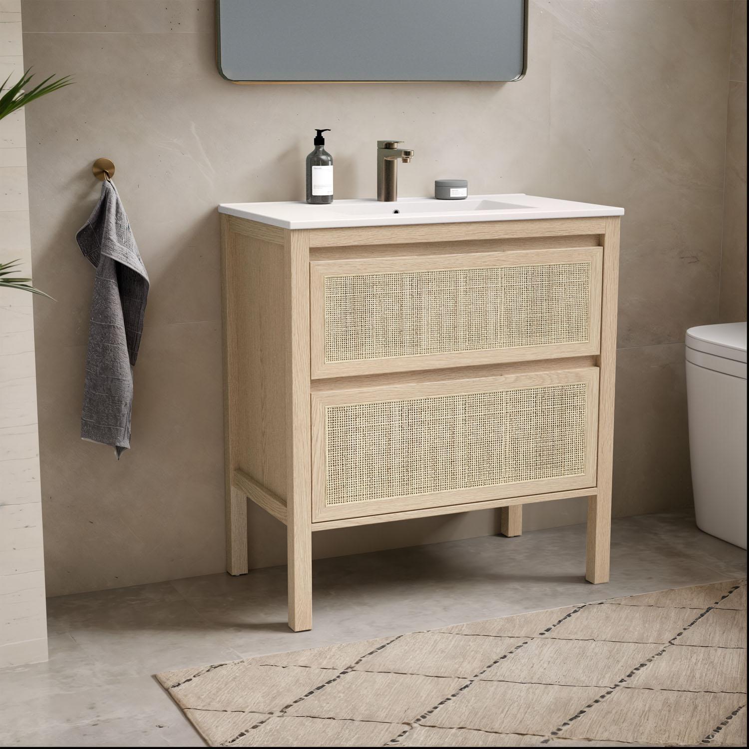 31.5" Cannage Vanity