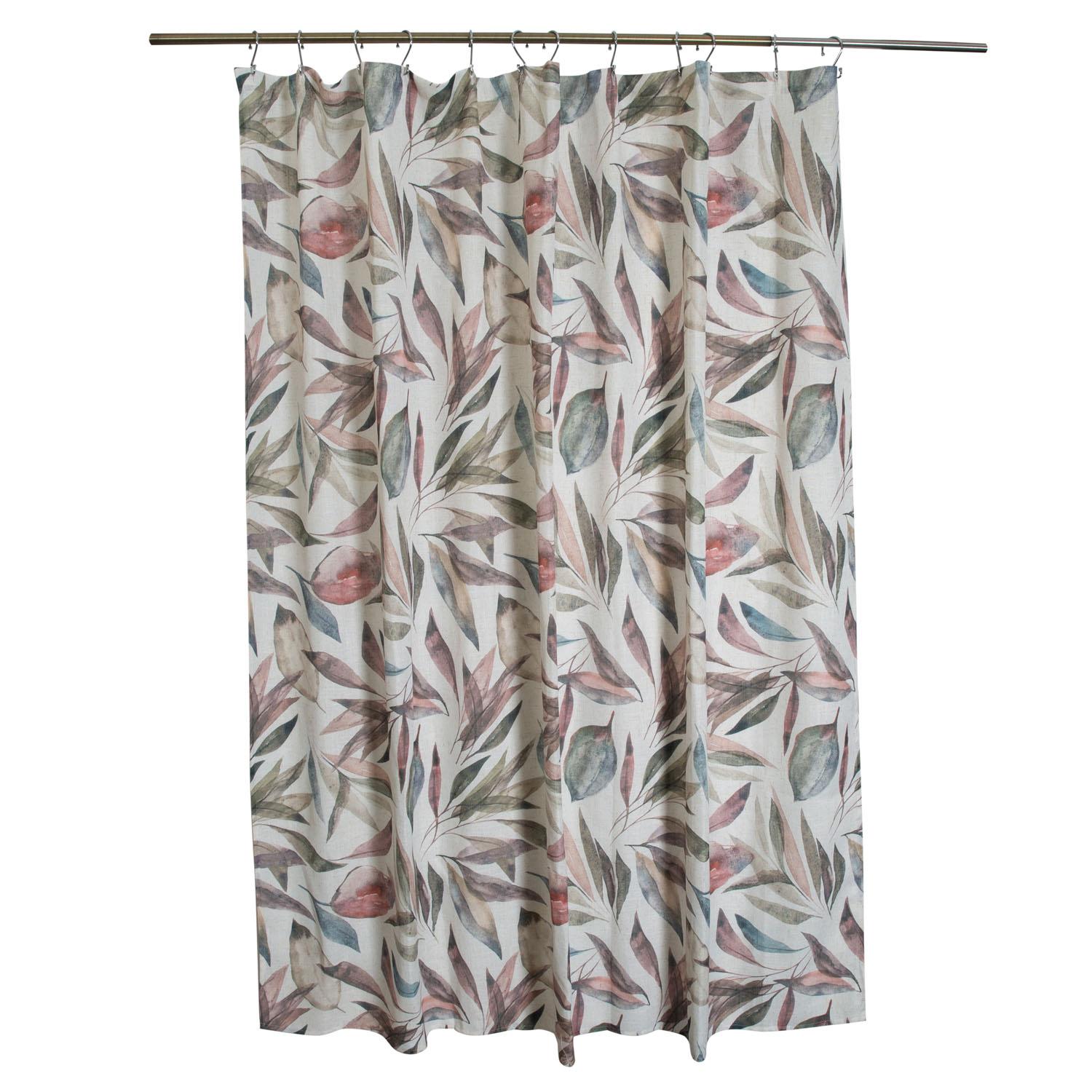72"x72" Meredith Shower Curtain Fabric 220 GSM