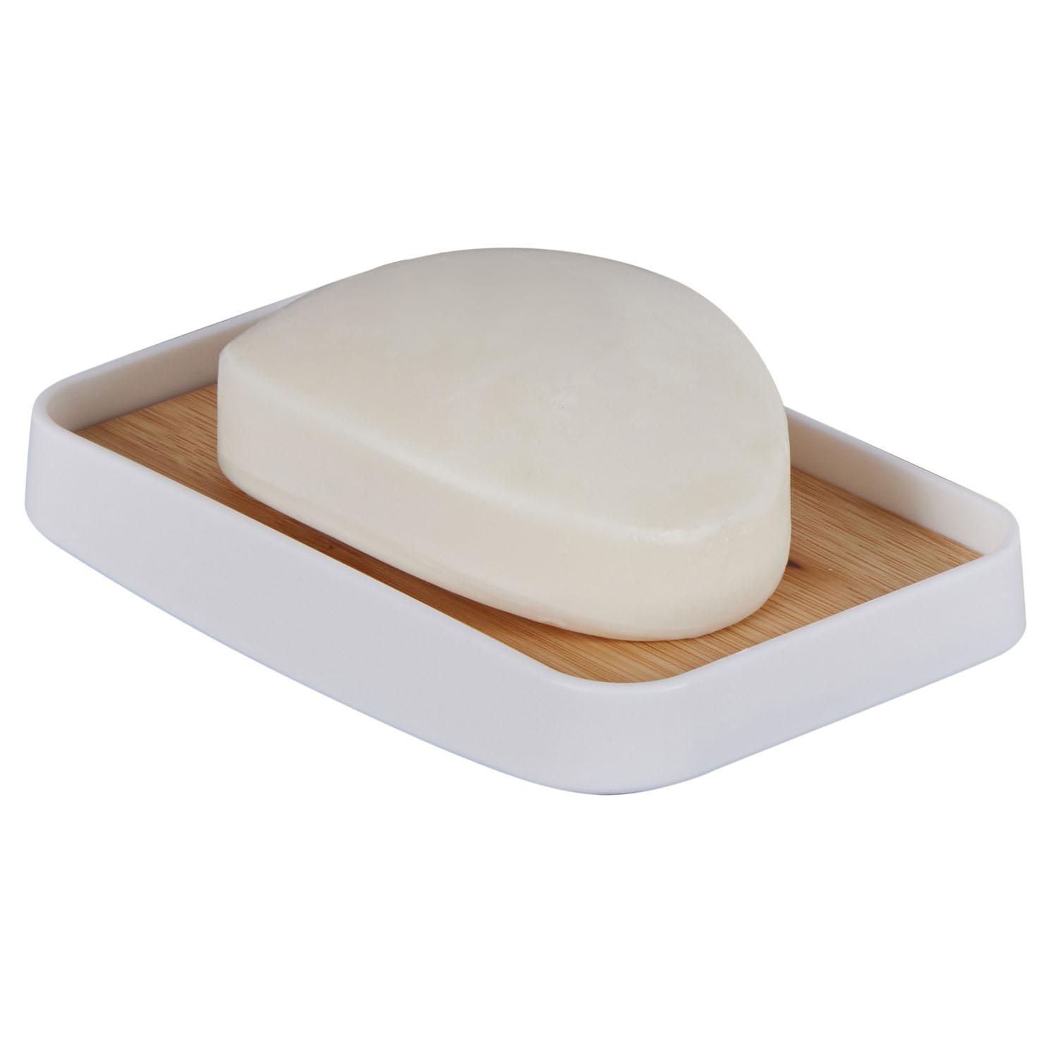 Porte-Savon Aspen N&T Polypropylène Bambou Blanc