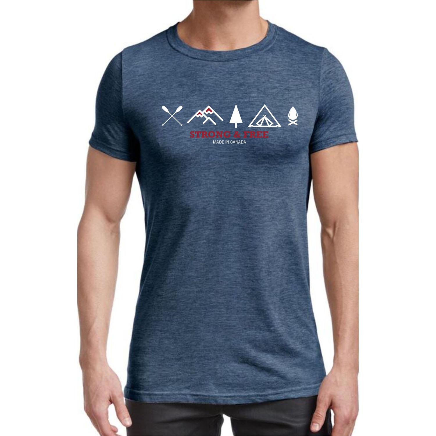Navy Haze Logo Tshirt