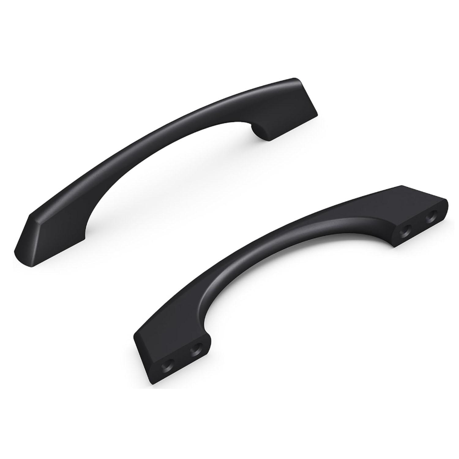 3"&3-3/4"Greenwich Center to Center Pull- Matte Black