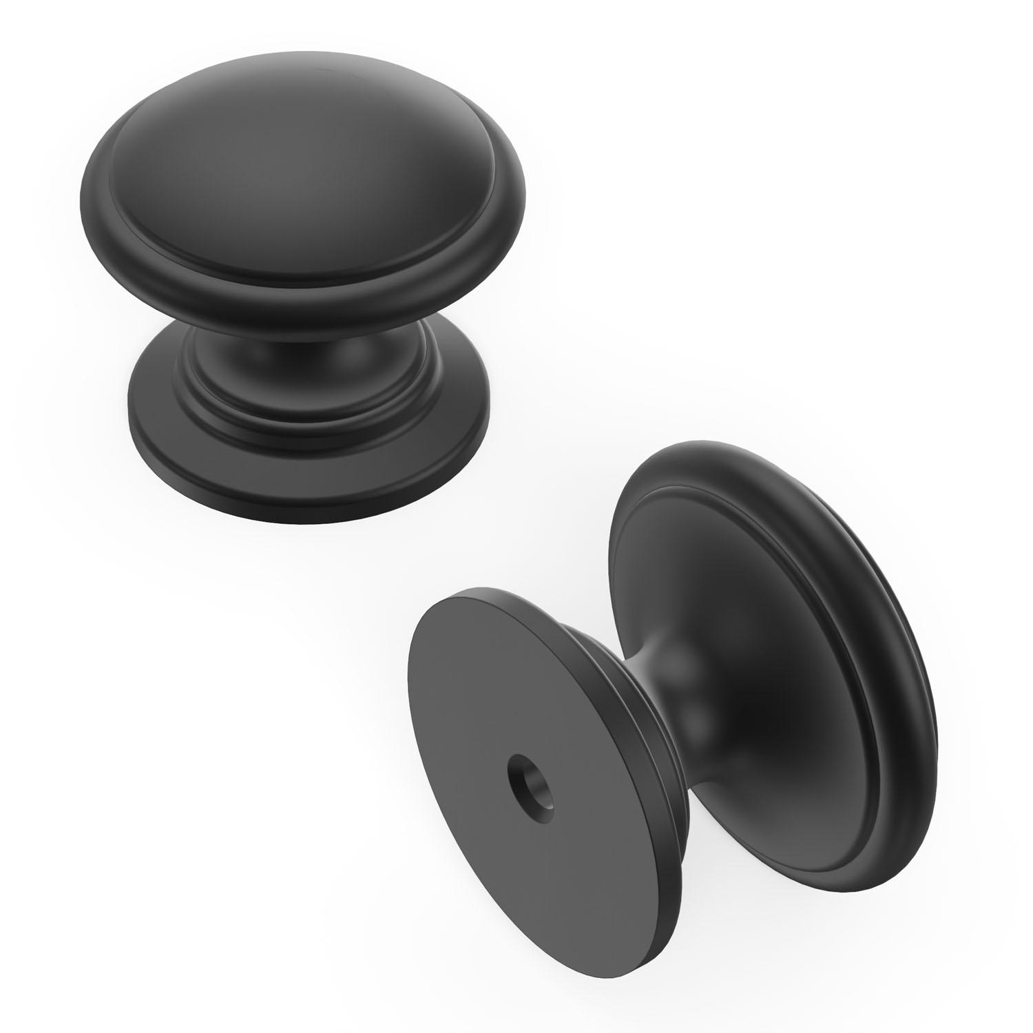 1-1/4" Diameter Williamsburg Knob- Satin Nickel