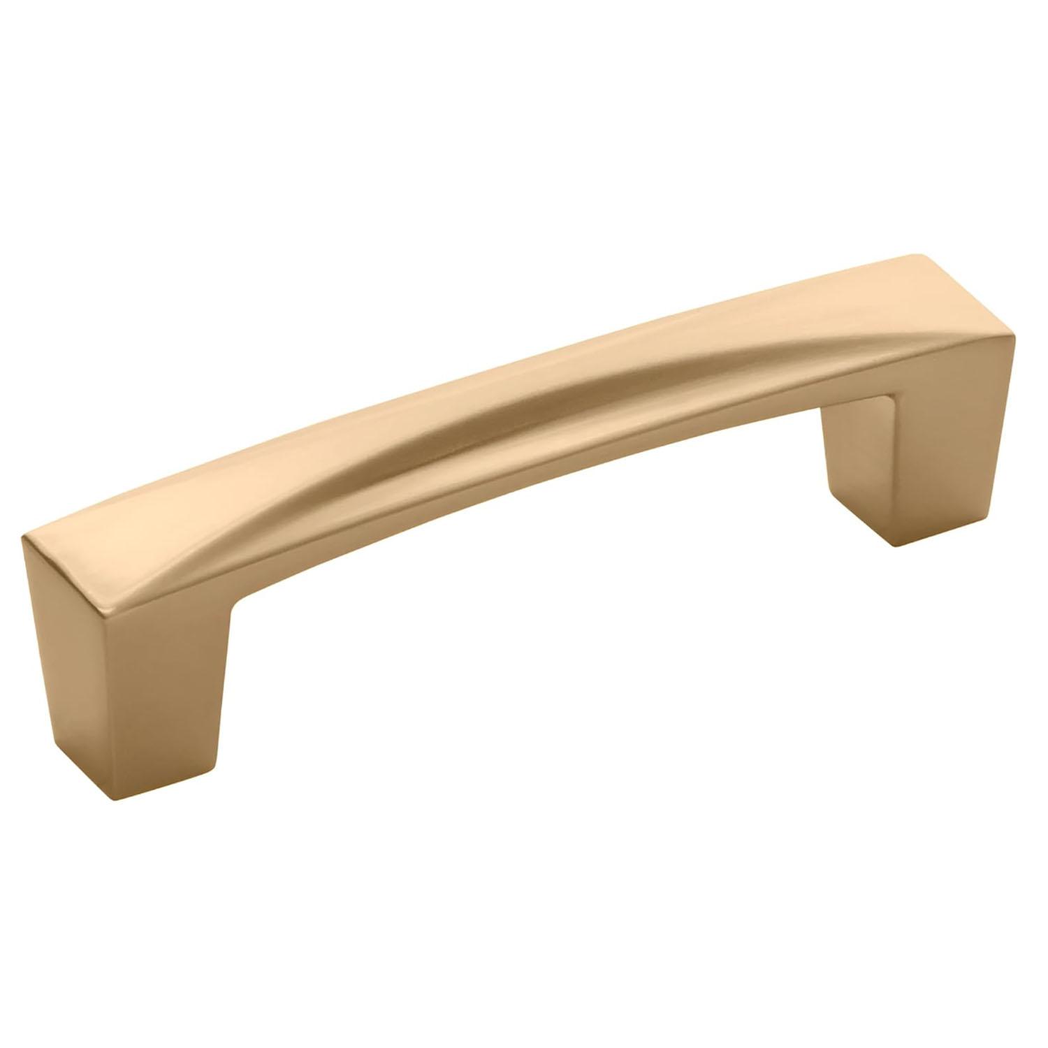 3" Center to Center Crest Bar Pull- Champagne Bronze