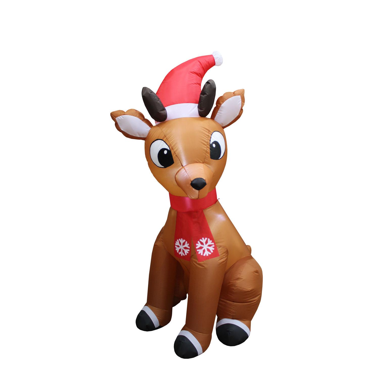 Inflatable Reindeer 6'