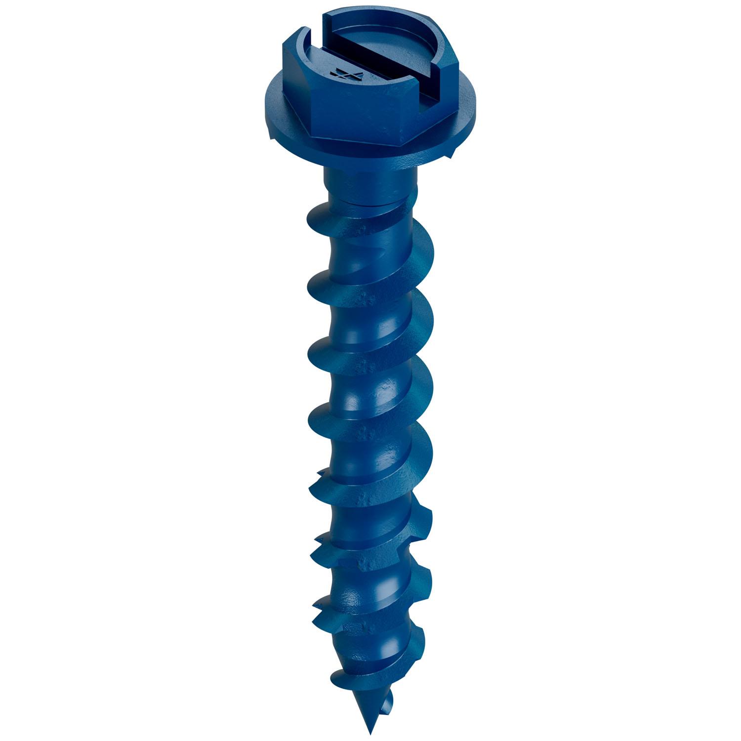 3/16" x 1-1/4" Hex TITEN Turbo - 8 Clam