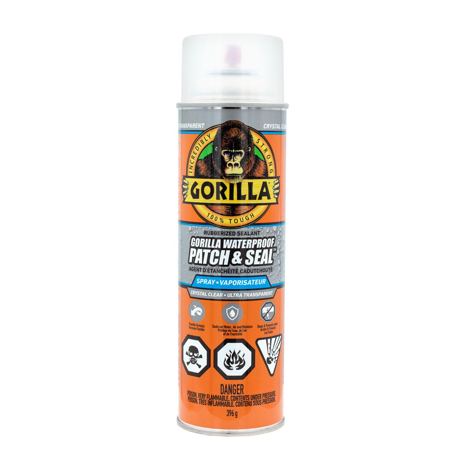 Gorilla Waterproof Patch & Seal Spray, Clear 14oz