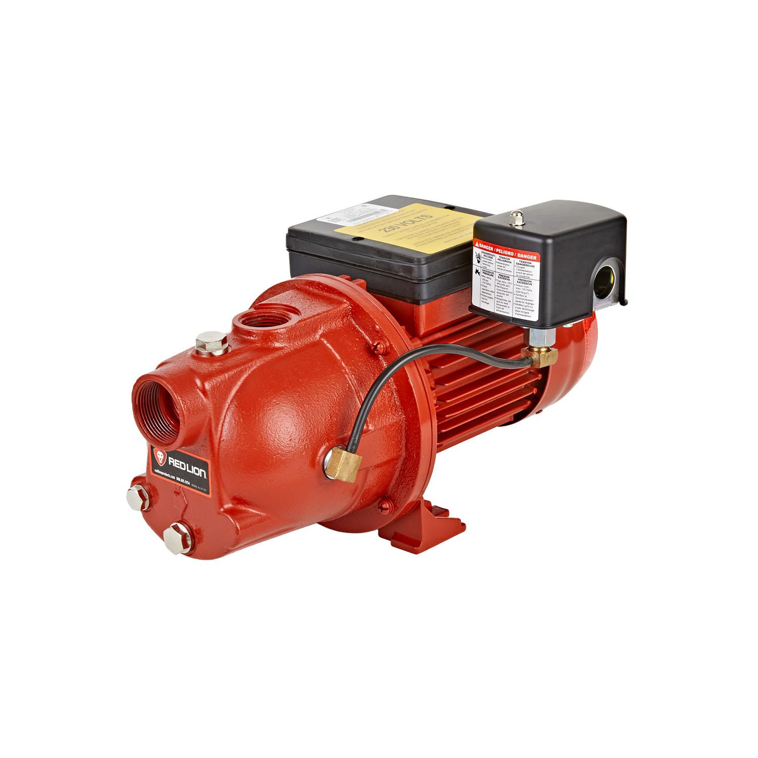 Pompe à jet peu profond en fonte 3/4 HP