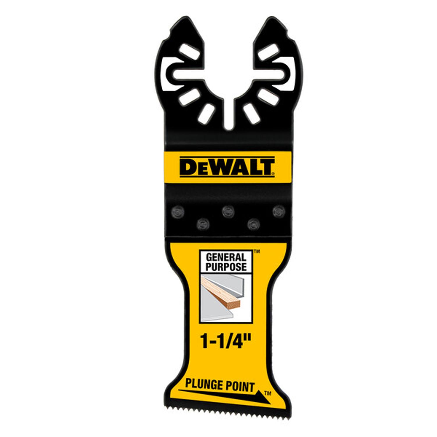 General Purpose Plunge Point Oscillating Blade