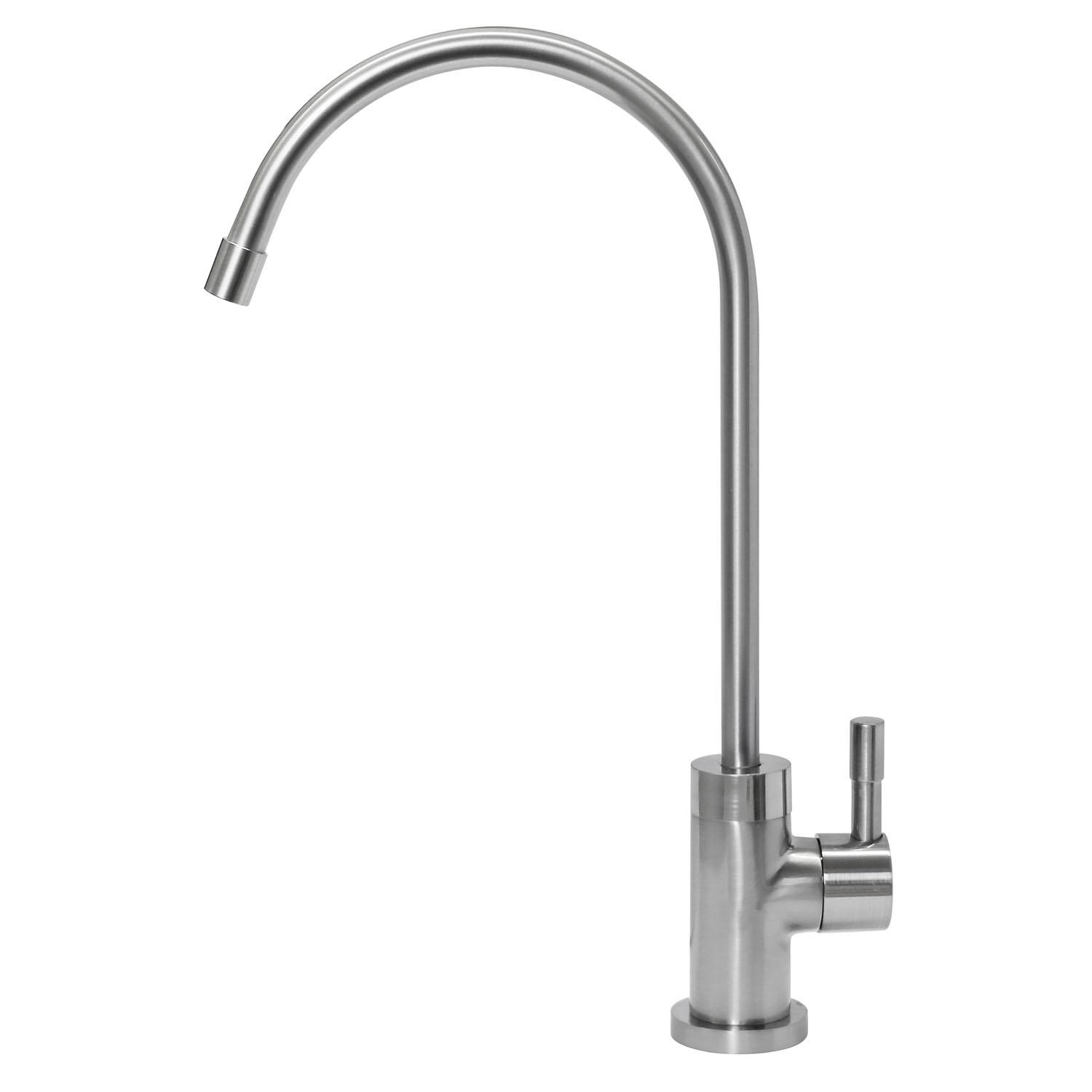Robinet d’eau potable – nickel brossé
