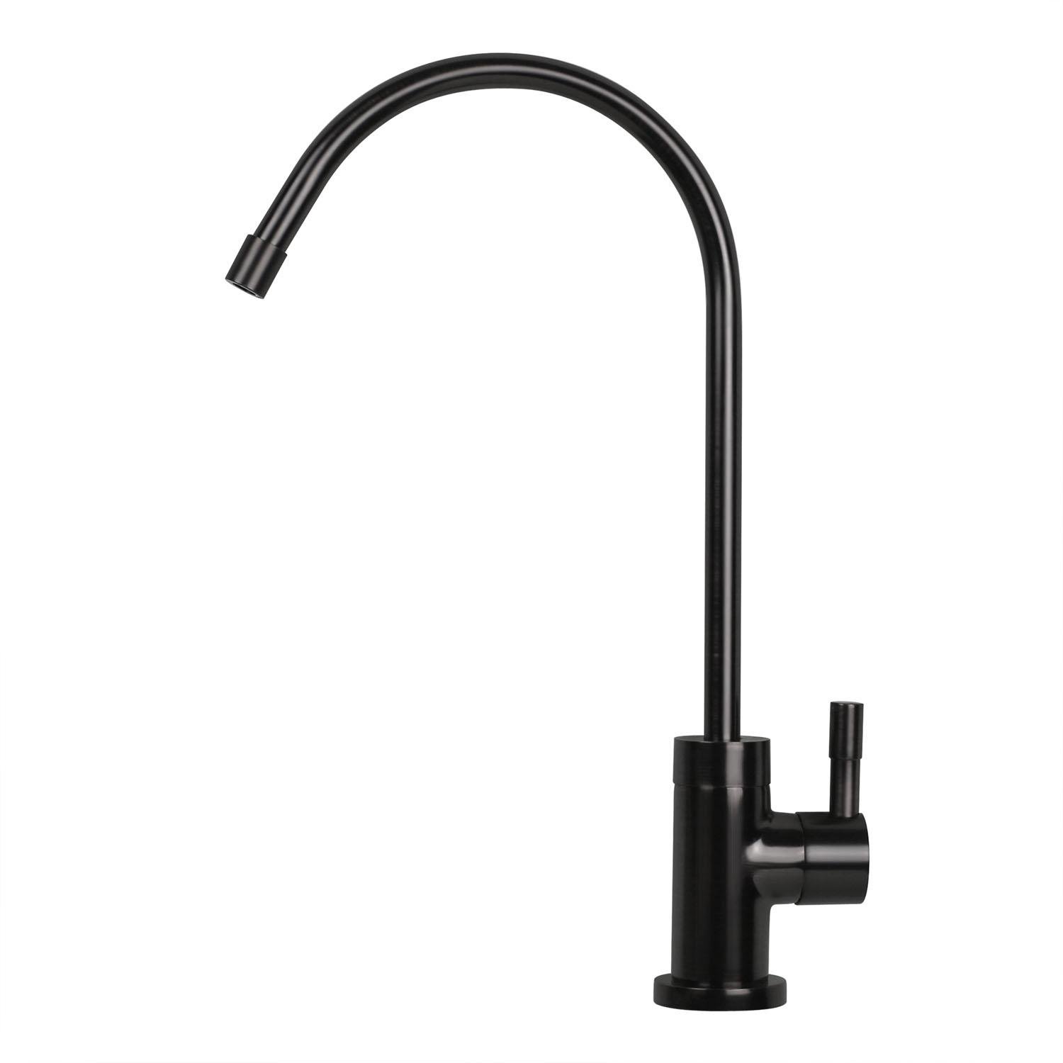 Robinet d’eau potable – noir mat