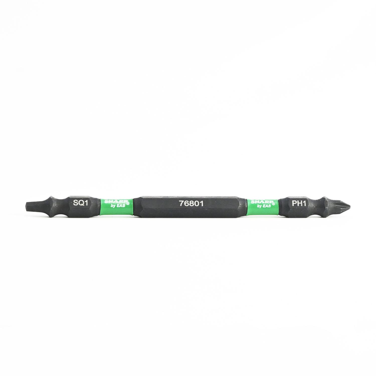 4 Inch SQ#1-PH#1 Double Ended Impact Torsion Screwdriver Bit