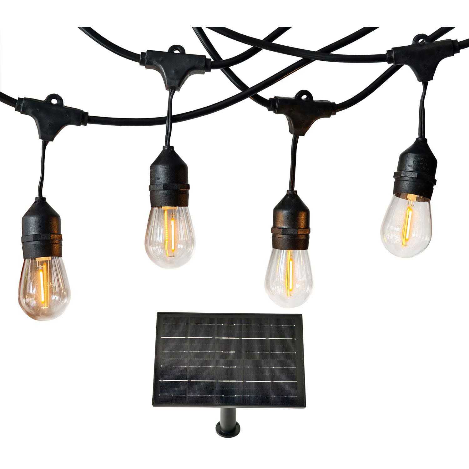 Guirlande lumineuse à DEL solaire pour fête – 28 pi