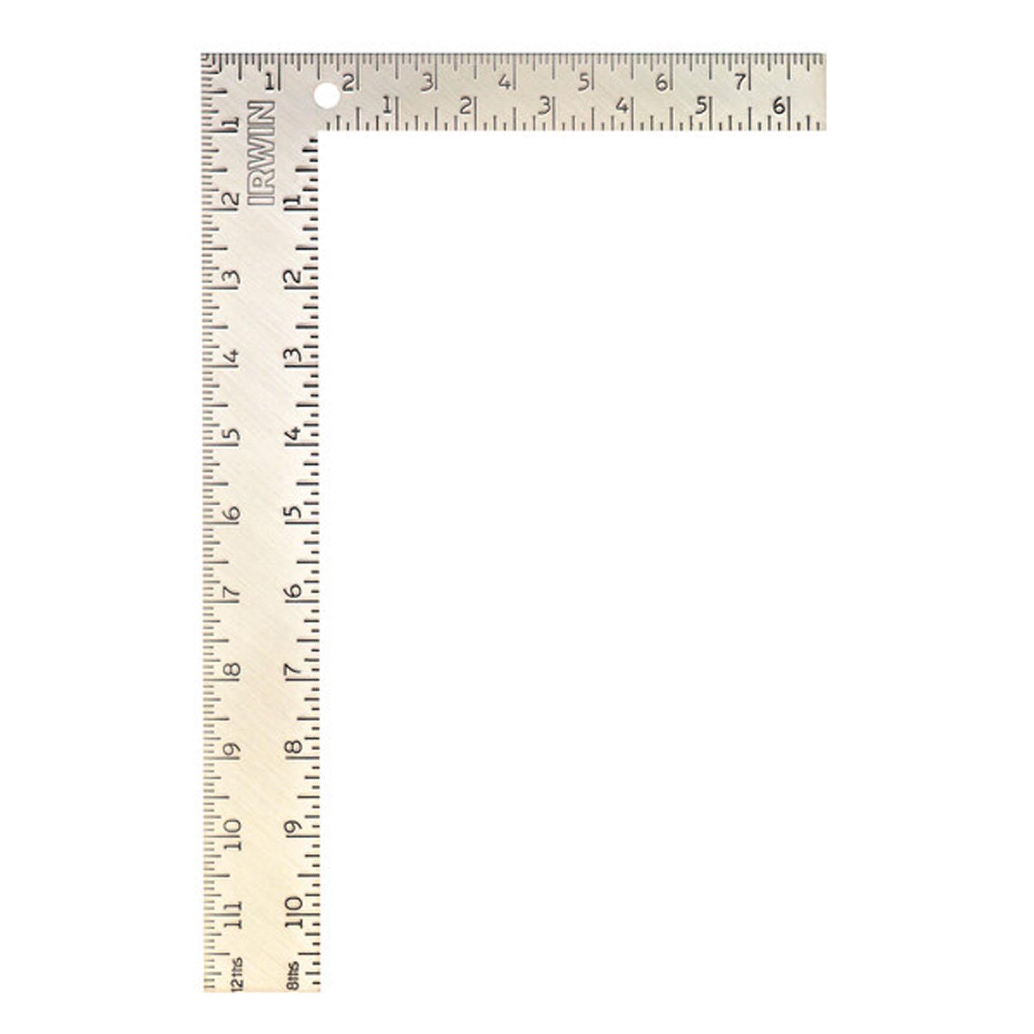 IRWIN Carpenter Steel Square 8”X12”