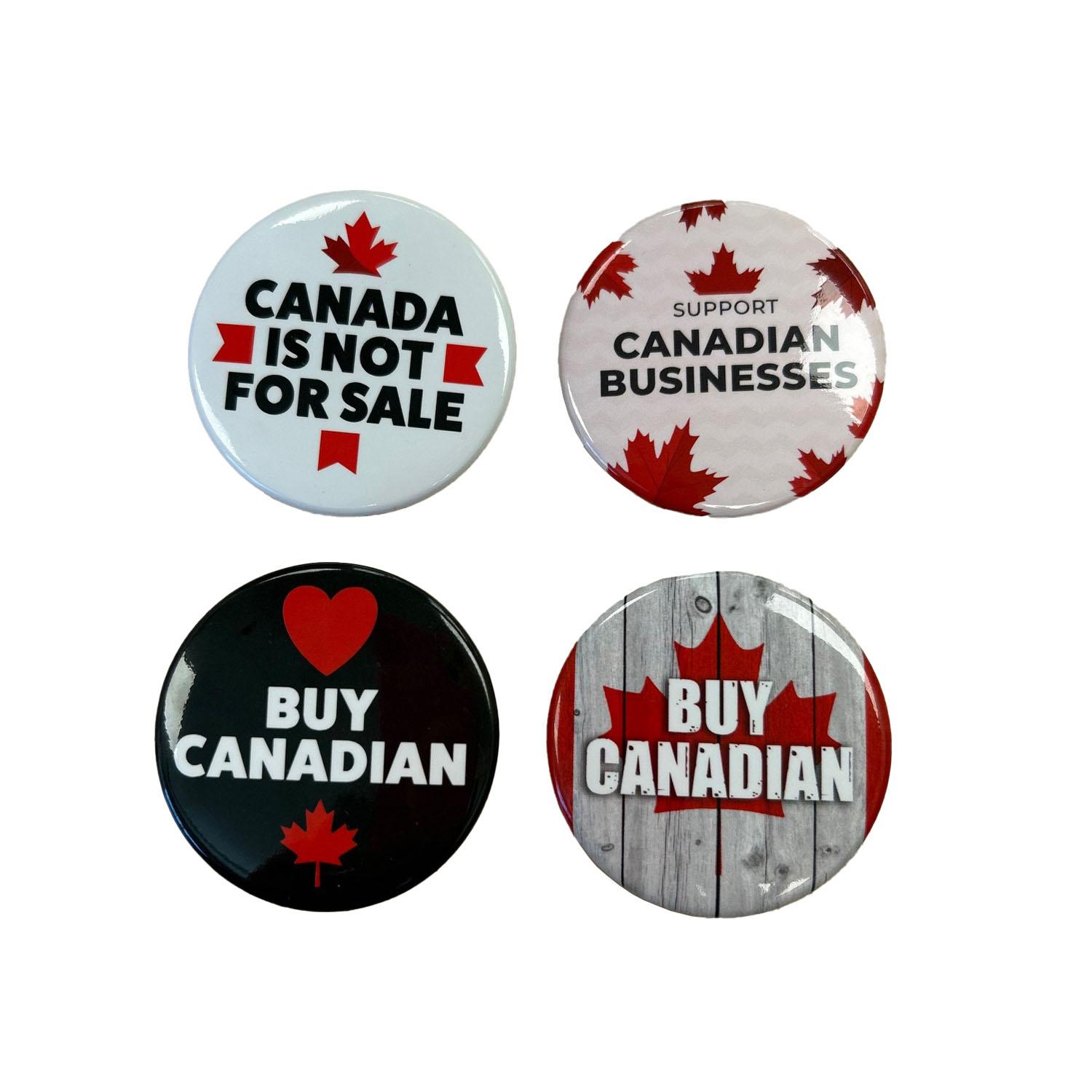 2.25" Canada Button