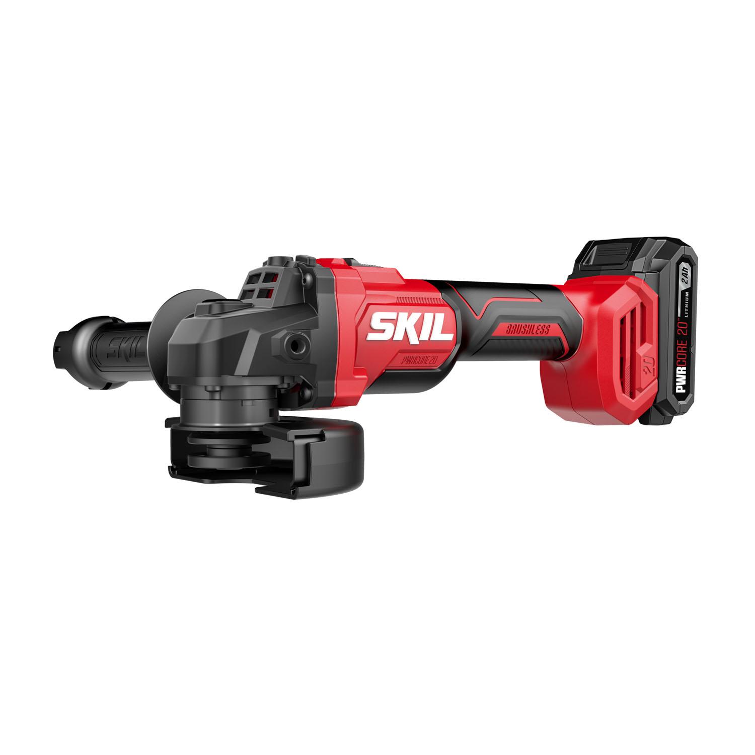 20V Brushless Angle Grinder (Kit)