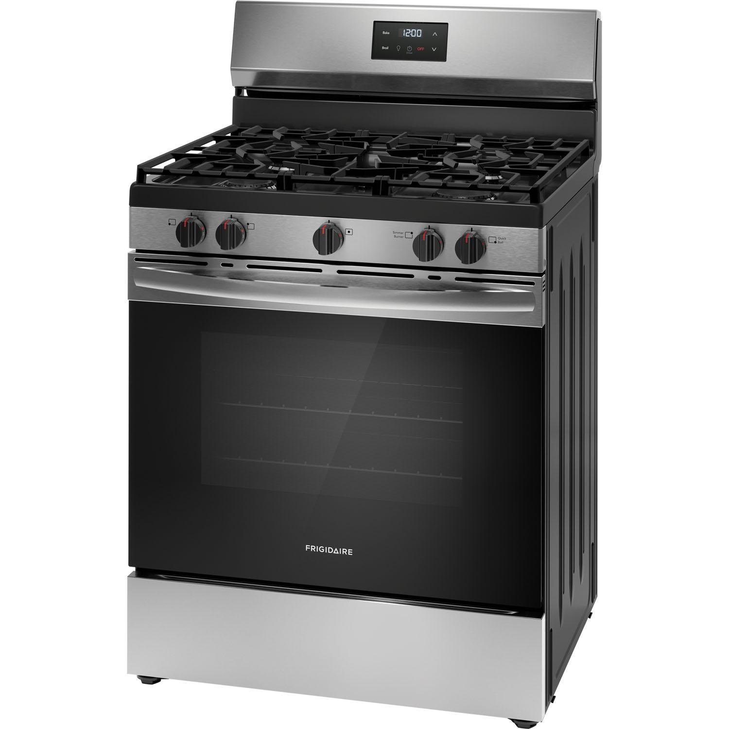 Gas Range 5 Burner with Quick Boil Cooktop