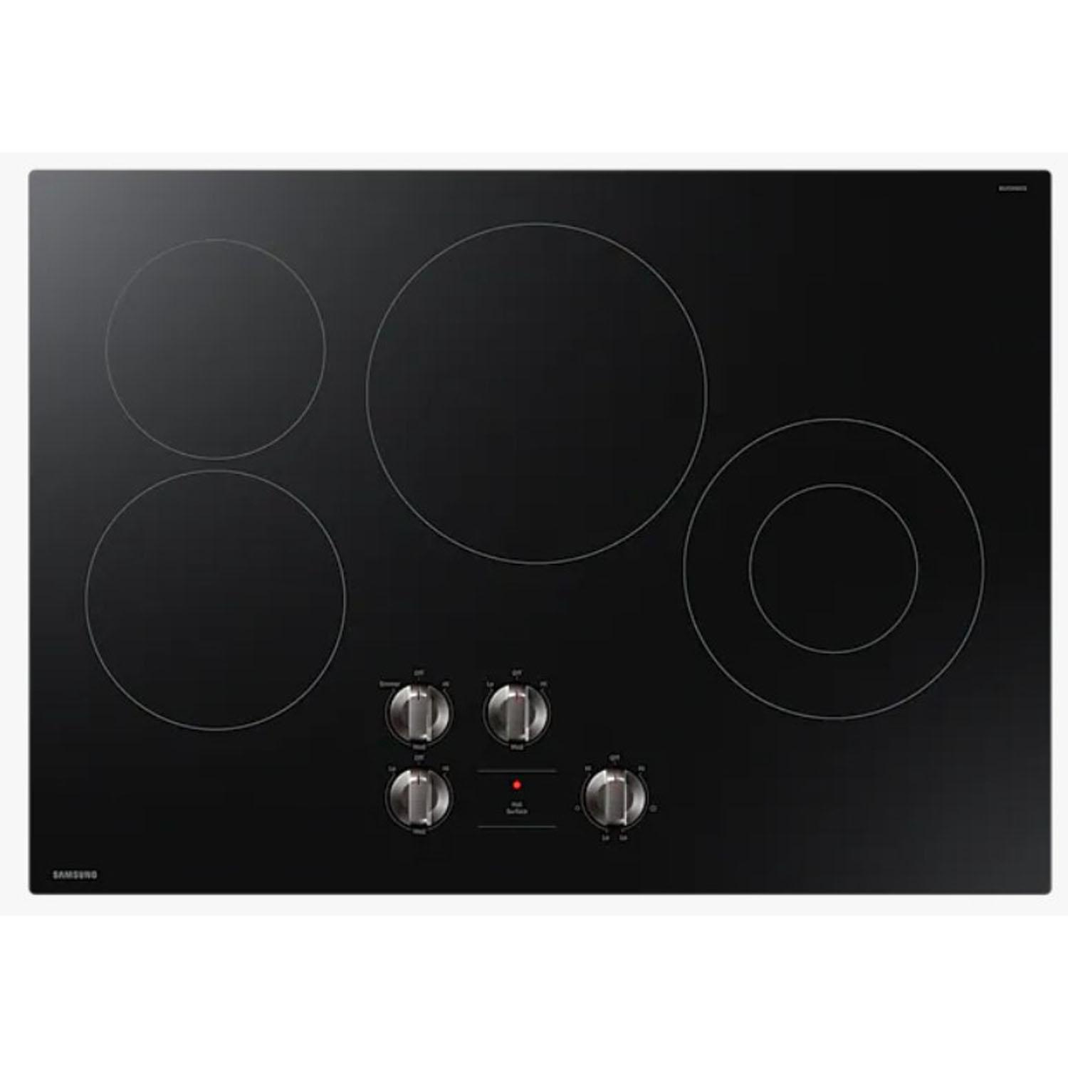 30" Electric Cooktop with Knob Controls